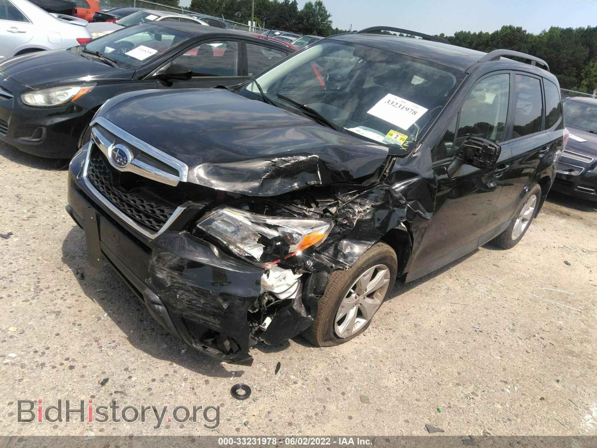2016 SUBARU FORESTER - VIN: JF2SJADCXGH514936 - Фото 2