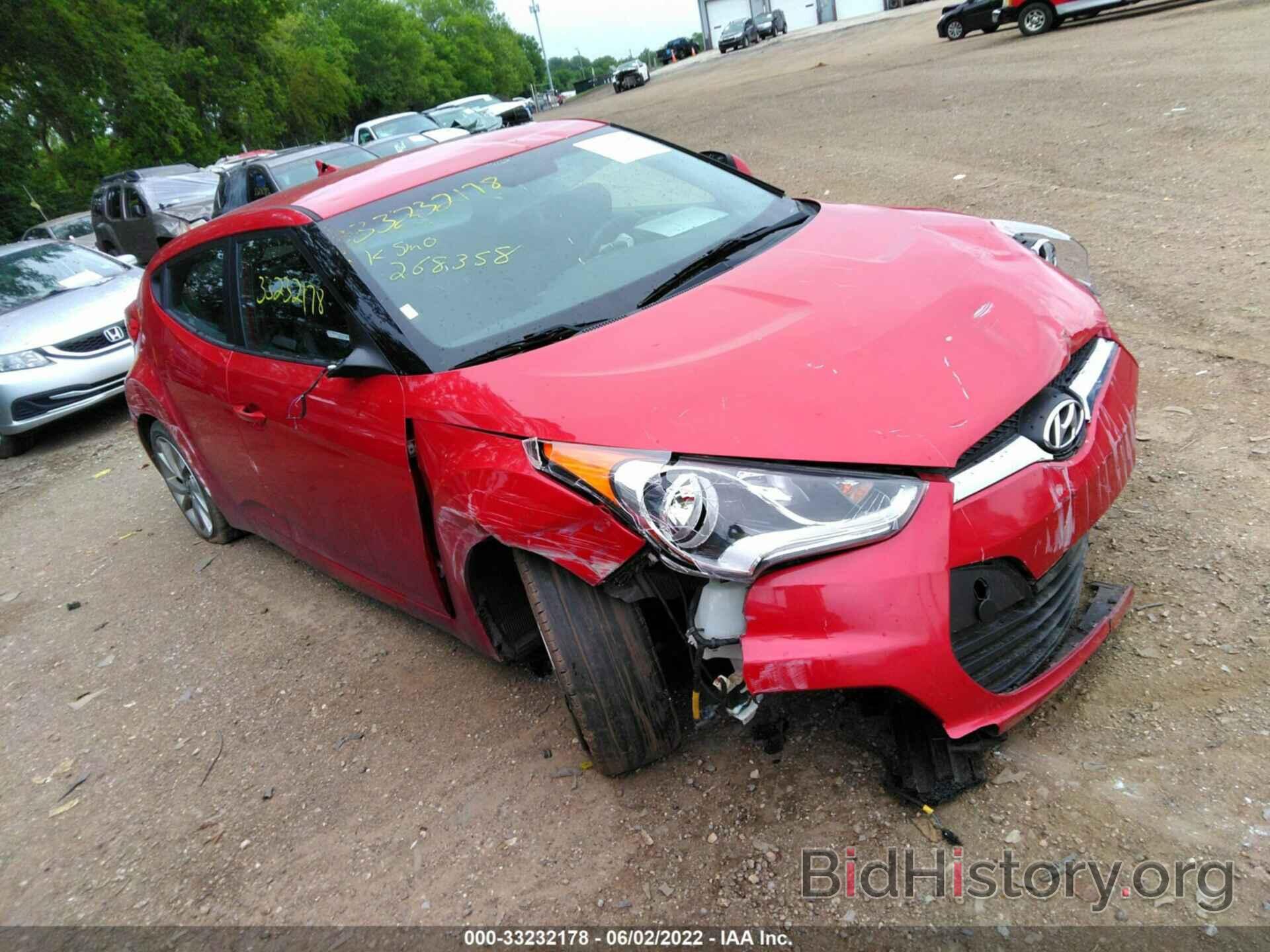 Photo KMHTC6AD0GU268358 - HYUNDAI VELOSTER 2016