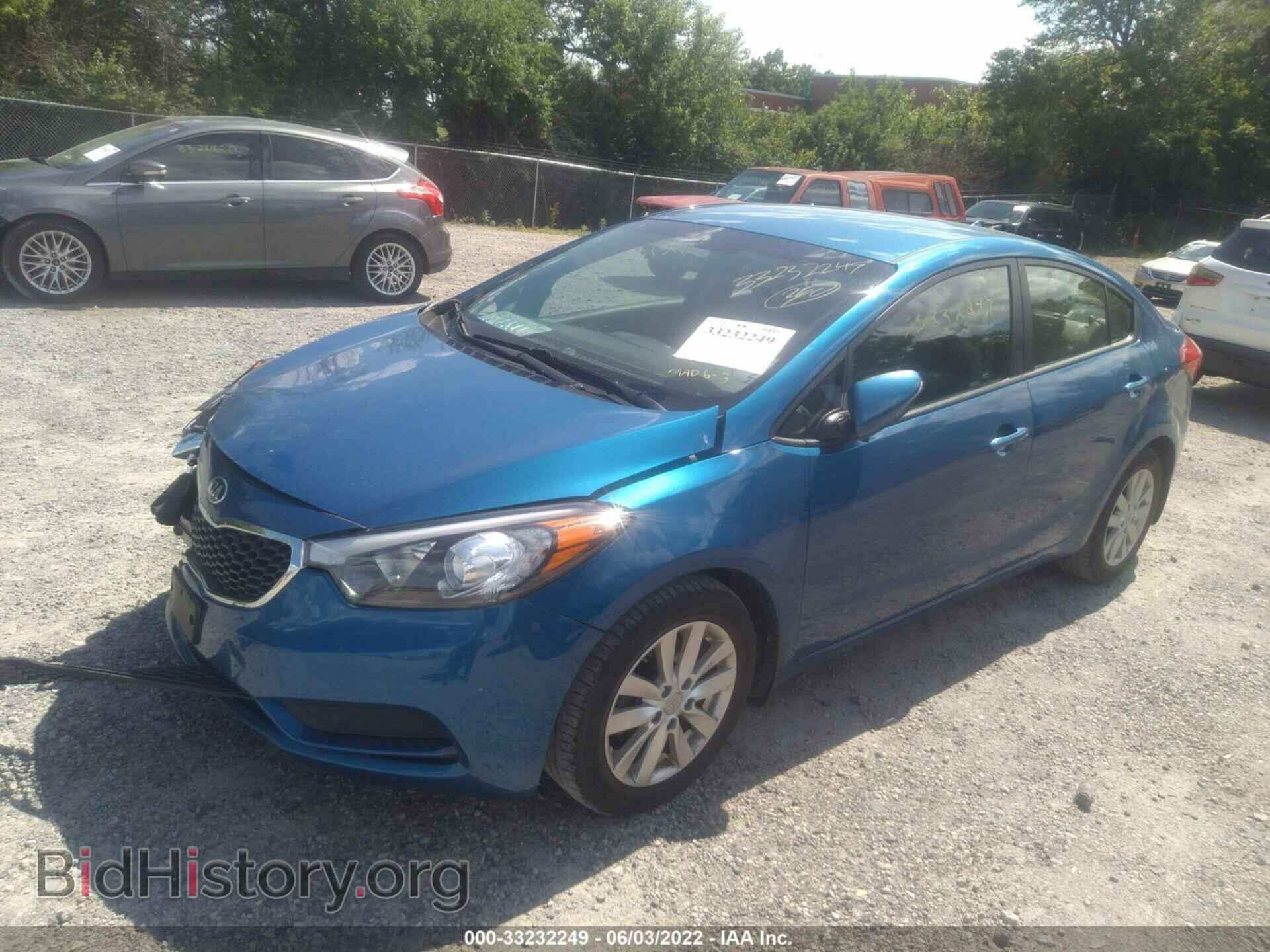 2014 KIA FORTE - VIN: KNAFX4A66E5148564 - Фото 2