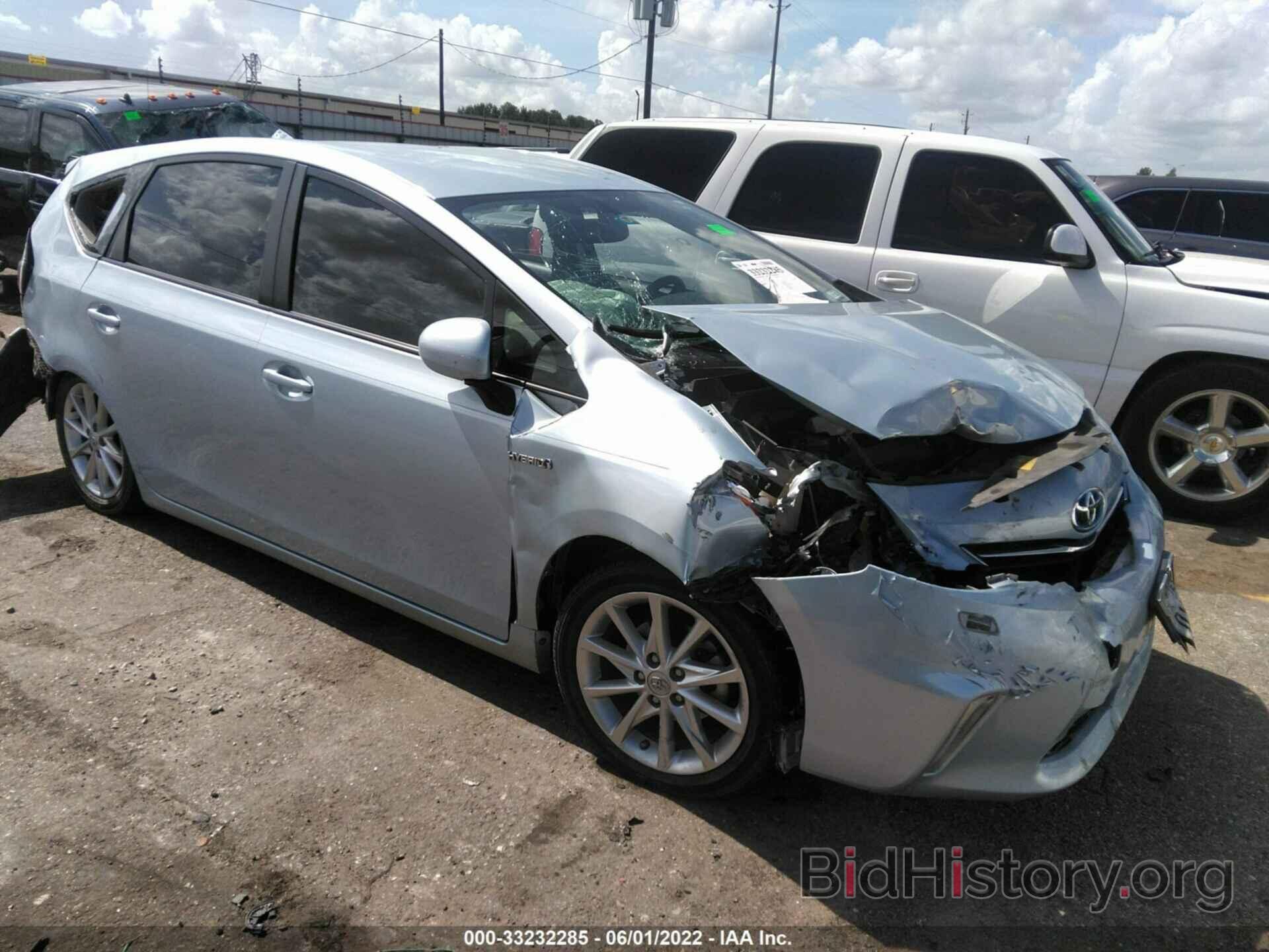 Photo JTDZN3EU7EJ007812 - TOYOTA PRIUS V 2014