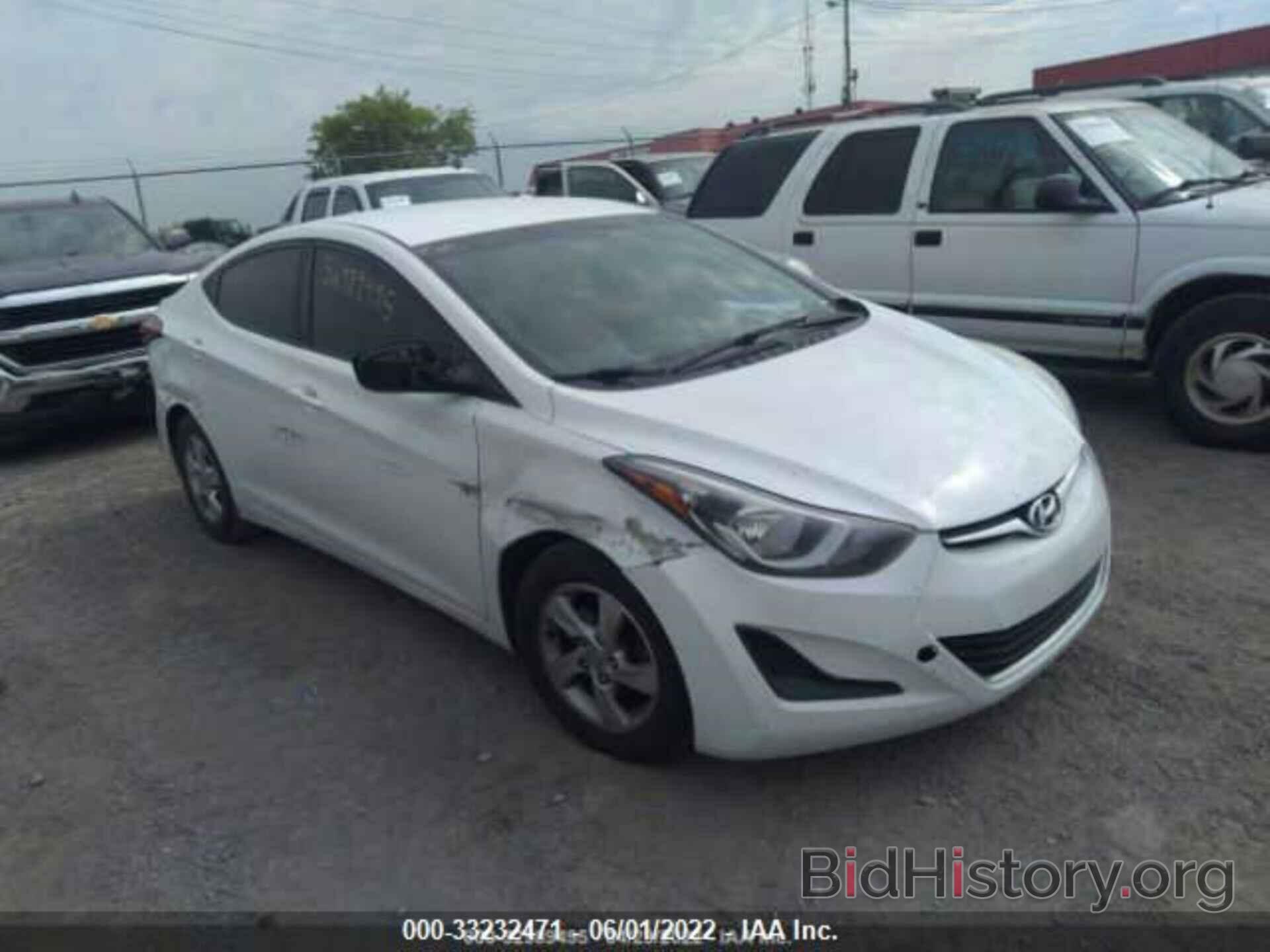 Photo 5NPDH4AE3EH508064 - HYUNDAI ELANTRA 2014