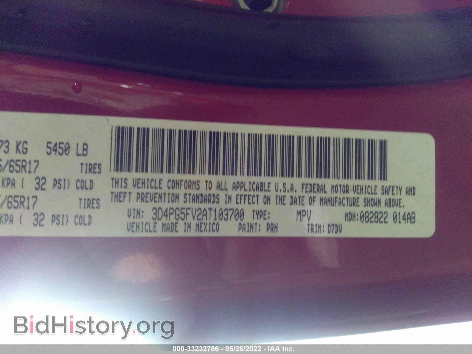 2010 DODGE JOURNEY - VIN: 3D4PG5FV2AT103700 - Photo 9