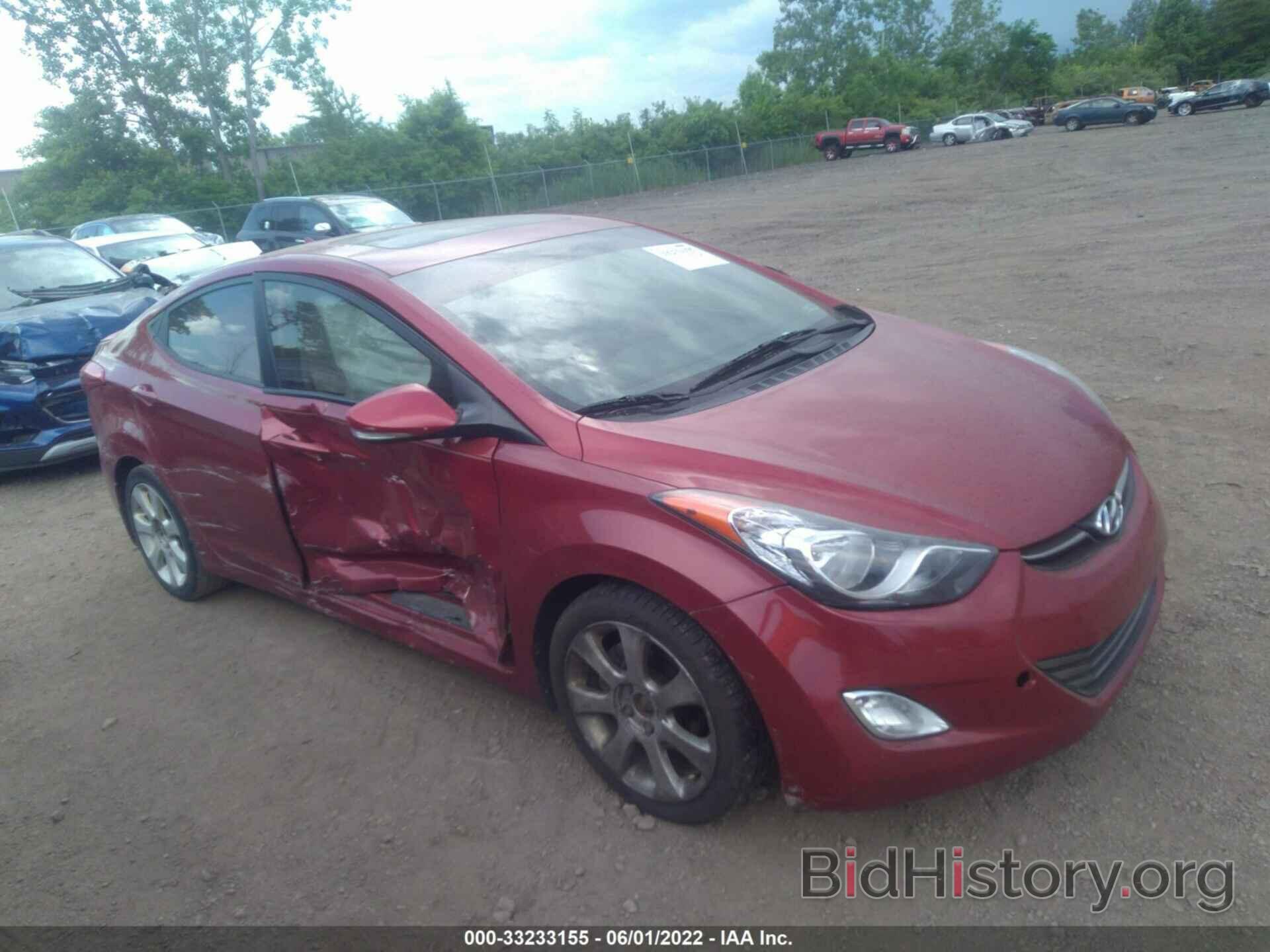 Фотография KMHDH4AE0CU225863 - HYUNDAI ELANTRA 2012