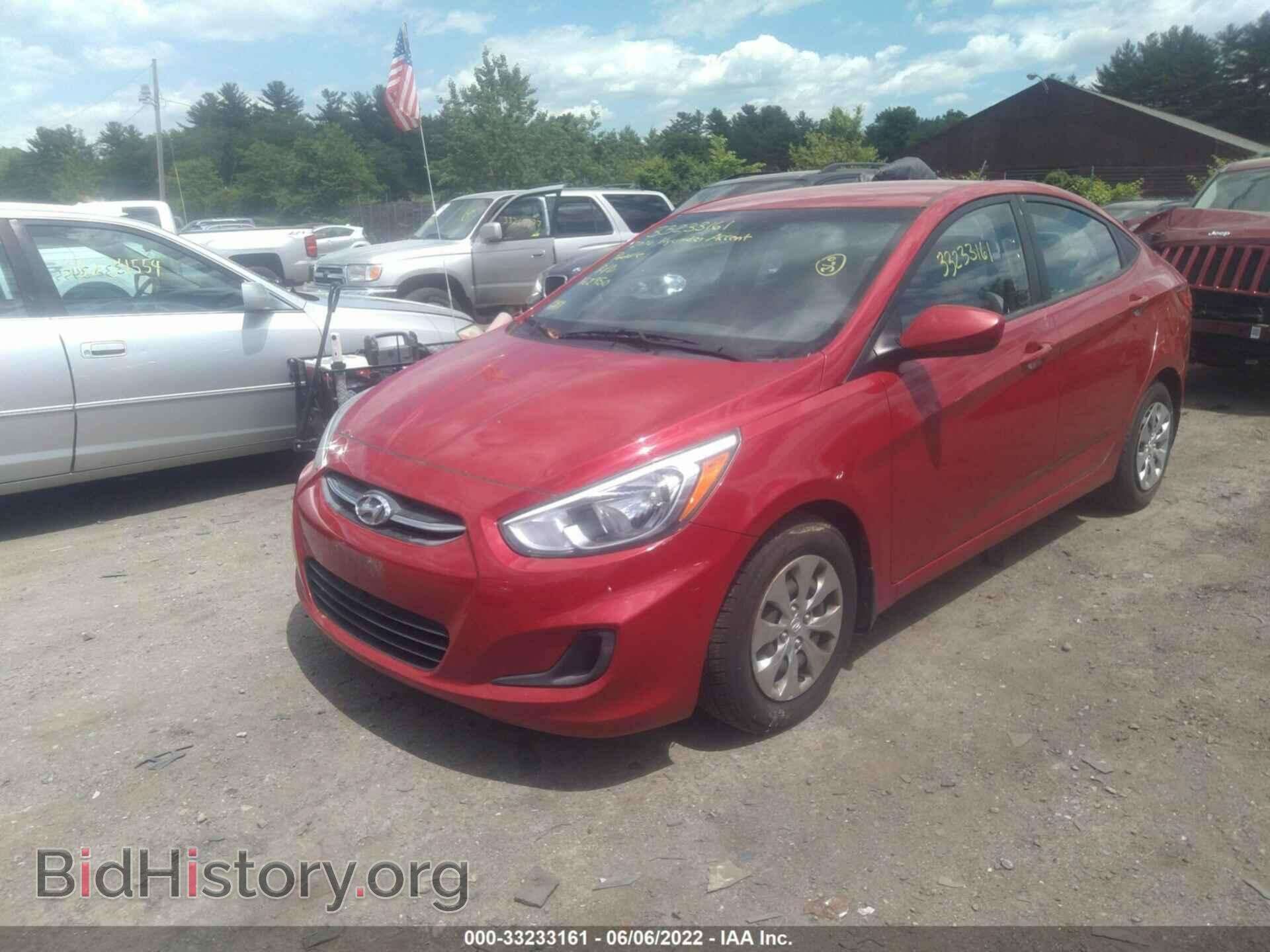 2016 HYUNDAI ACCENT - VIN: KMHCT4AE2GU111931 - Фото 2