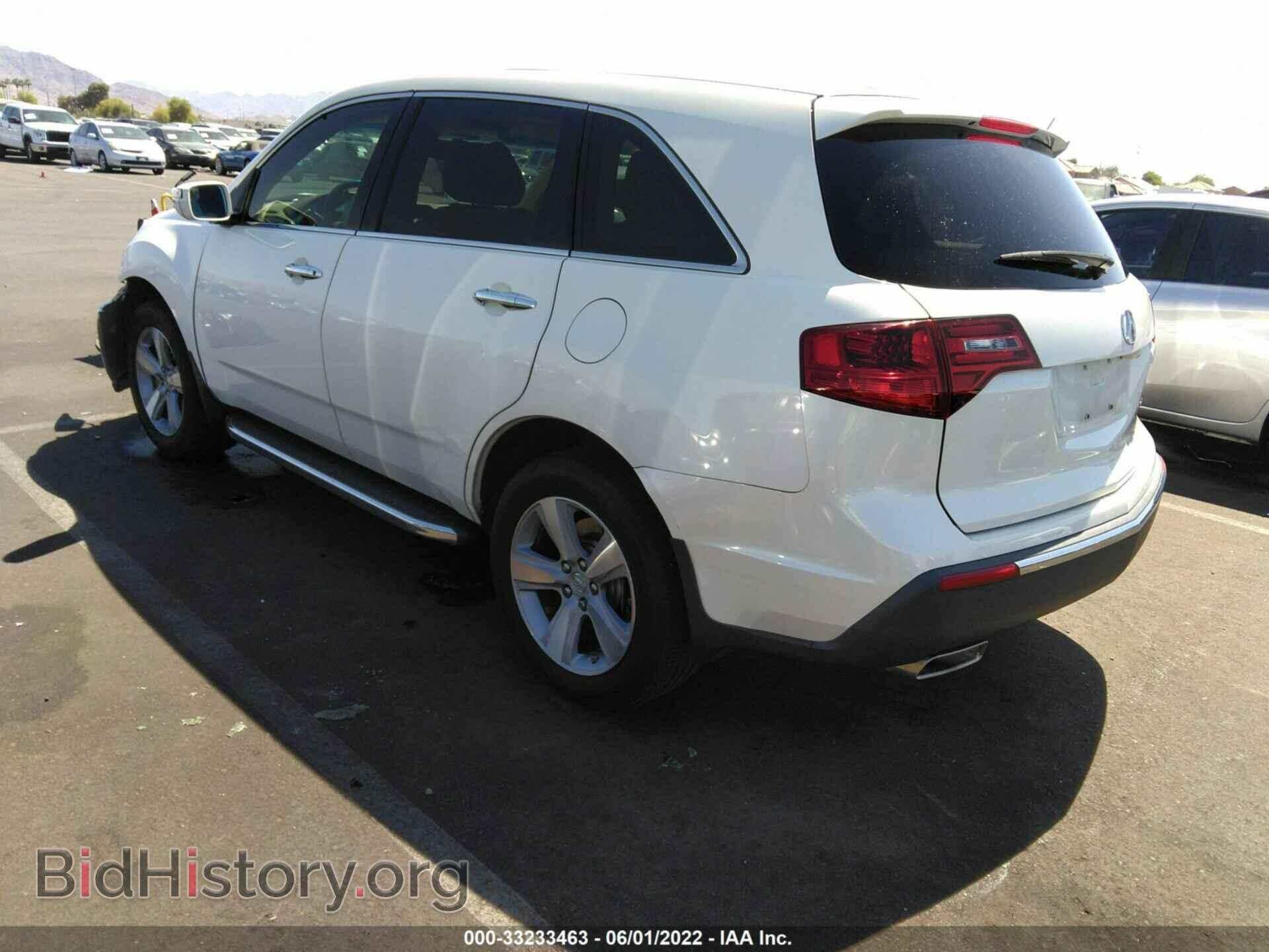 2013 ACURA MDX - VIN: 2HNYD2H21DH522334 - Фото 3