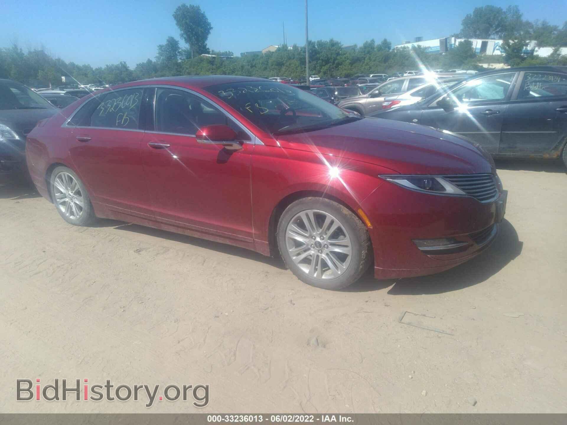 Фотография 3LN6L2G96DR805259 - LINCOLN MKZ 2013