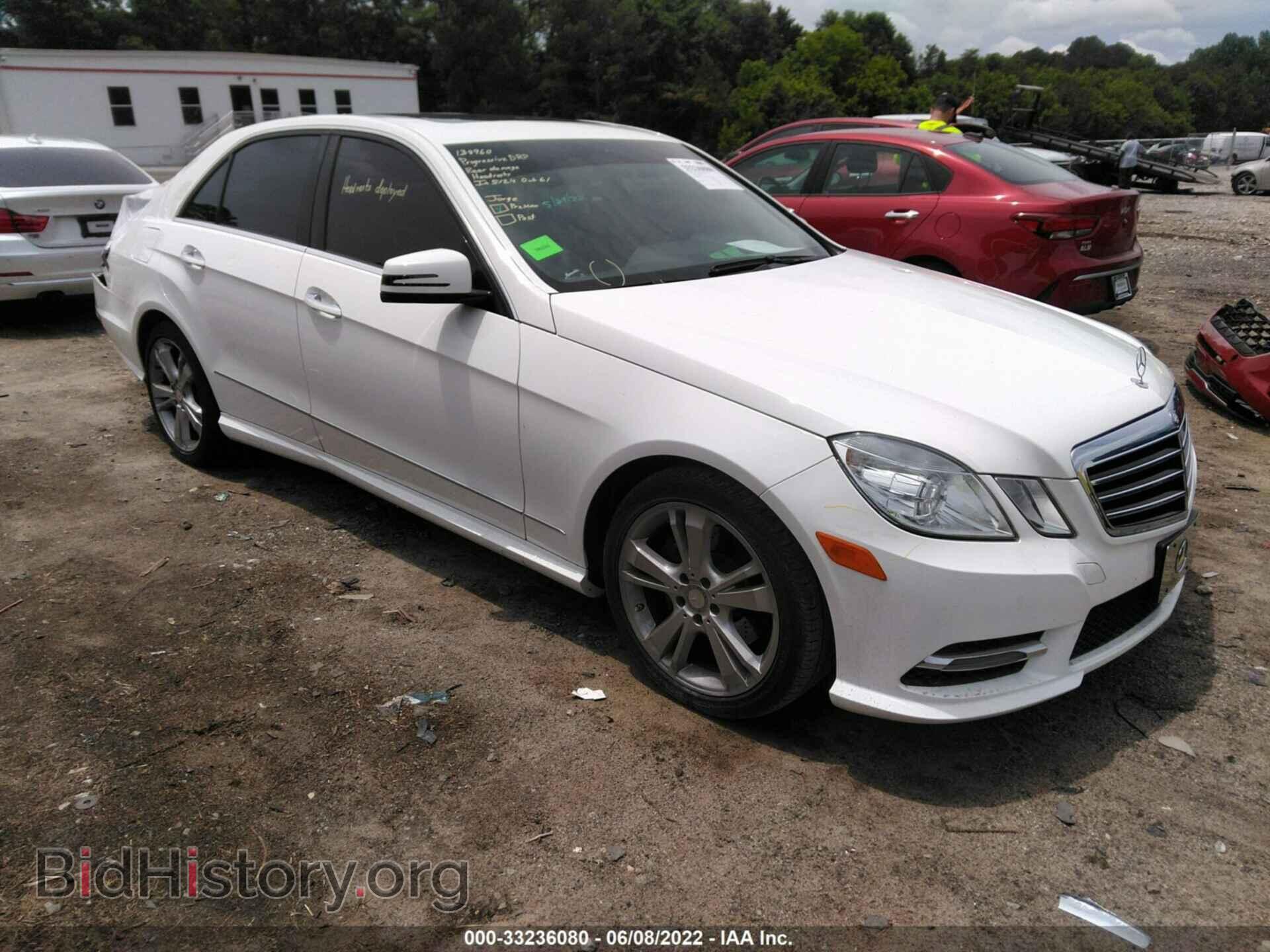 Фотография WDDHF5KB4DA771399 - MERCEDES-BENZ E-CLASS 2013