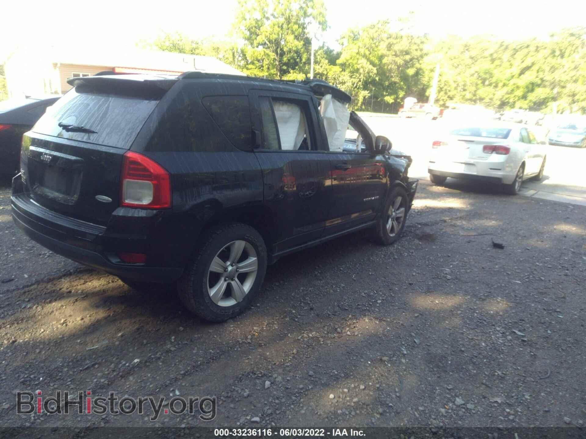 2012 JEEP COMPASS - VIN: 1C4NJDEB6CD692203 - Фото 4