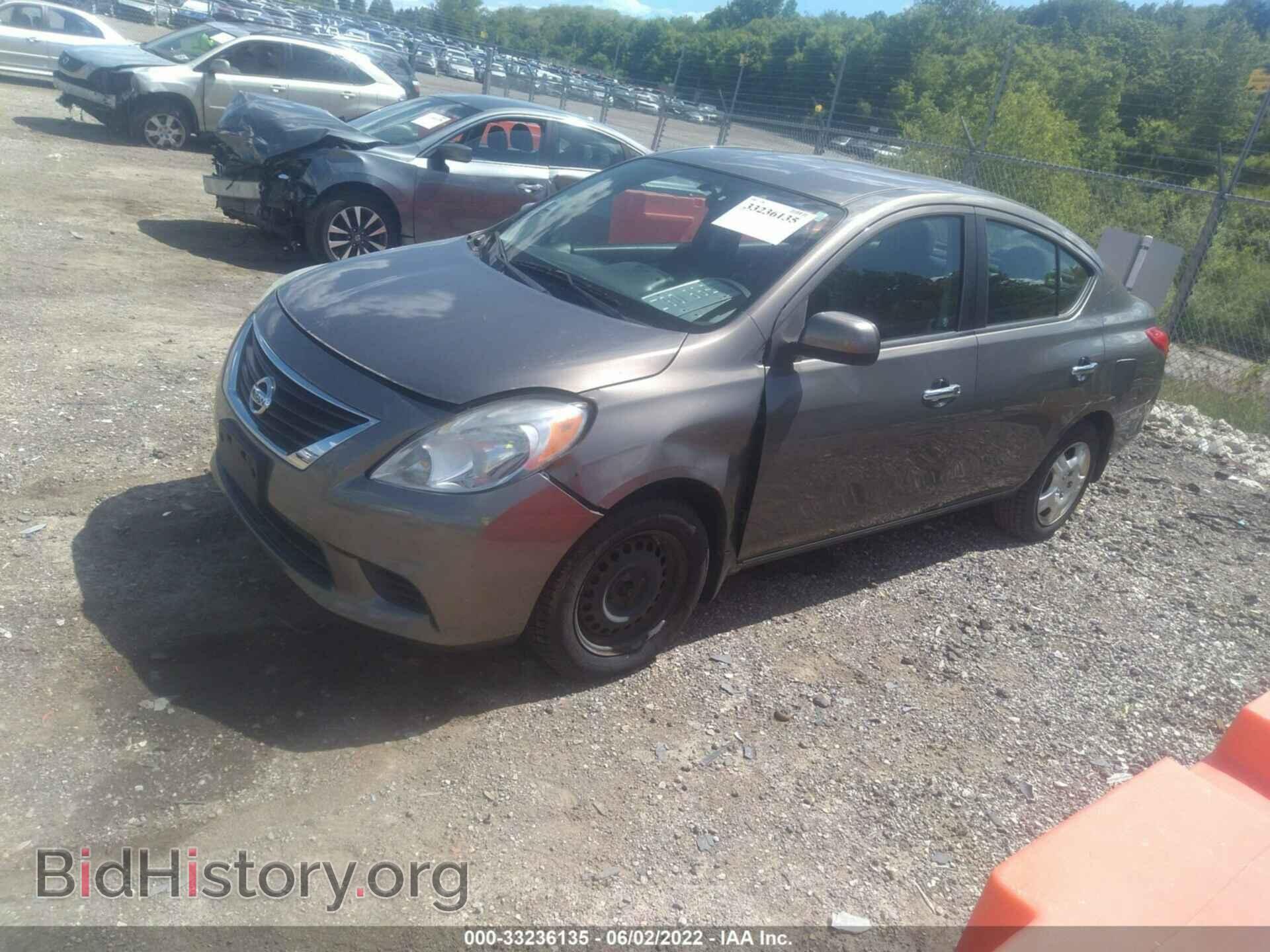 2012 NISSAN VERSA - VIN: 3N1CN7AP4CL863655 - Фото 2