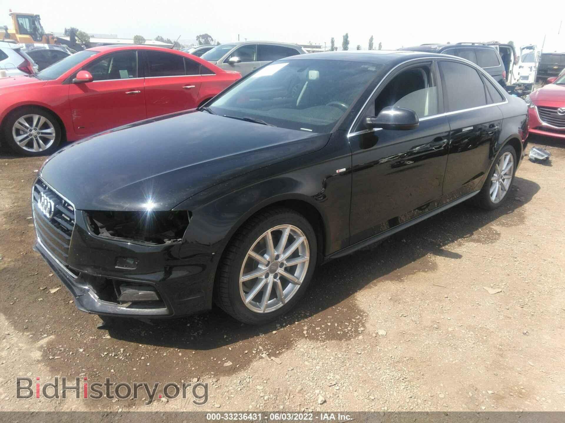 2014 AUDI A4 - VIN: WAUEFAFLXEN043117 - Фото 2