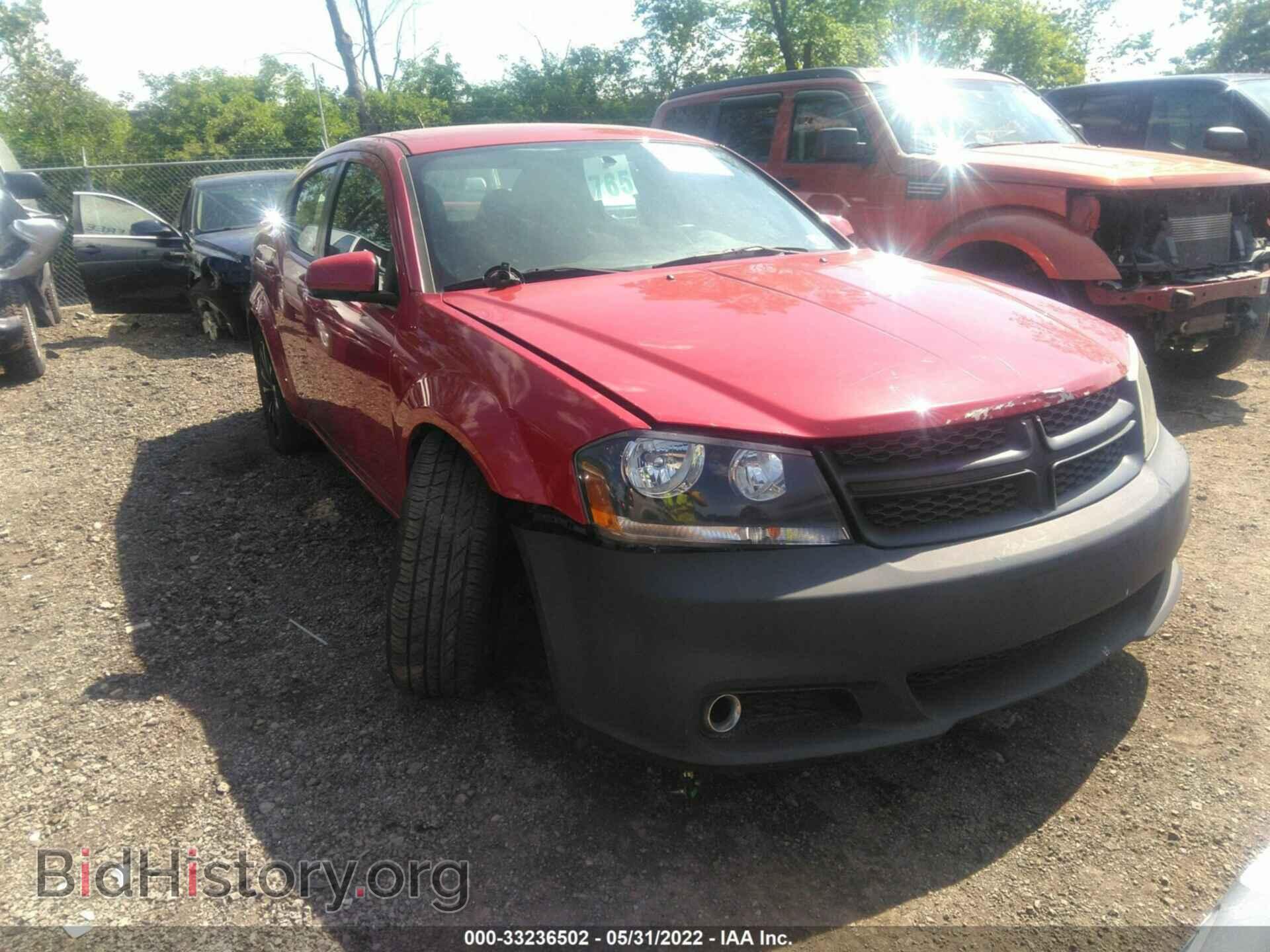 Photo 1C3CDZCB5EN226584 - DODGE AVENGER 2014