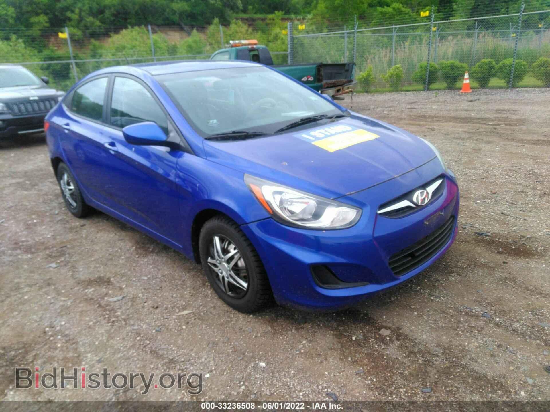 Photo KMHCT4AE5EU631487 - HYUNDAI ACCENT 2014