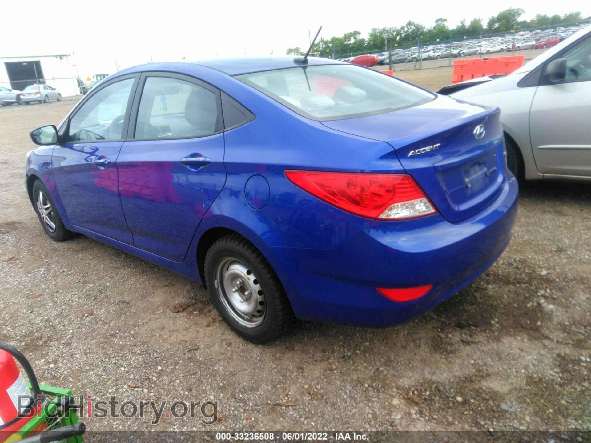 2014 HYUNDAI ACCENT - VIN: KMHCT4AE5EU631487 - Фото 3