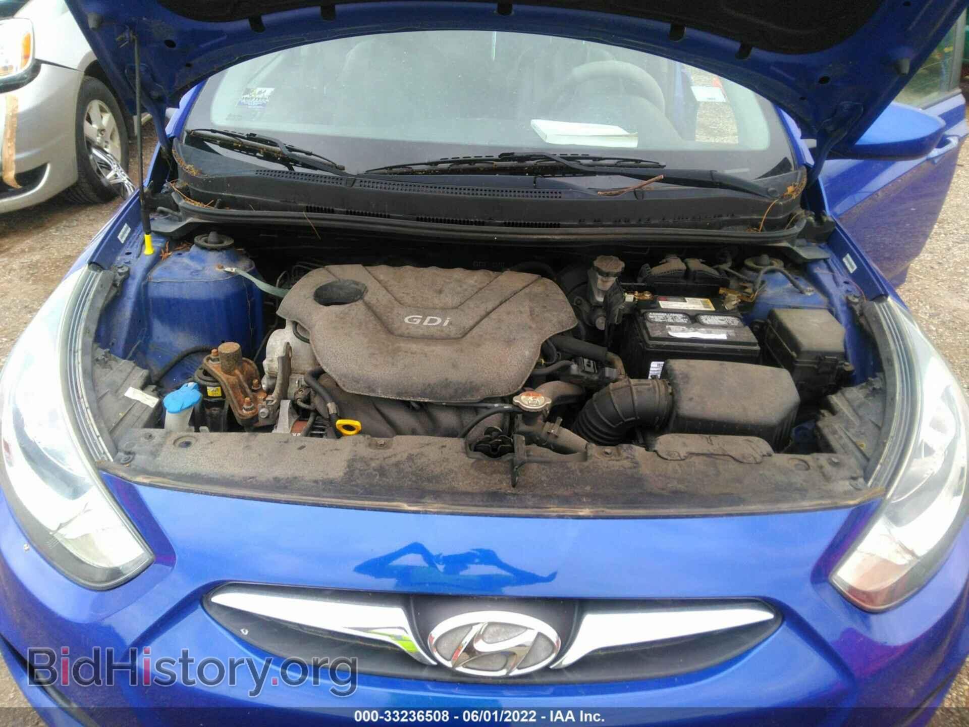 2014 HYUNDAI ACCENT - VIN: KMHCT4AE5EU631487 - Фото 10