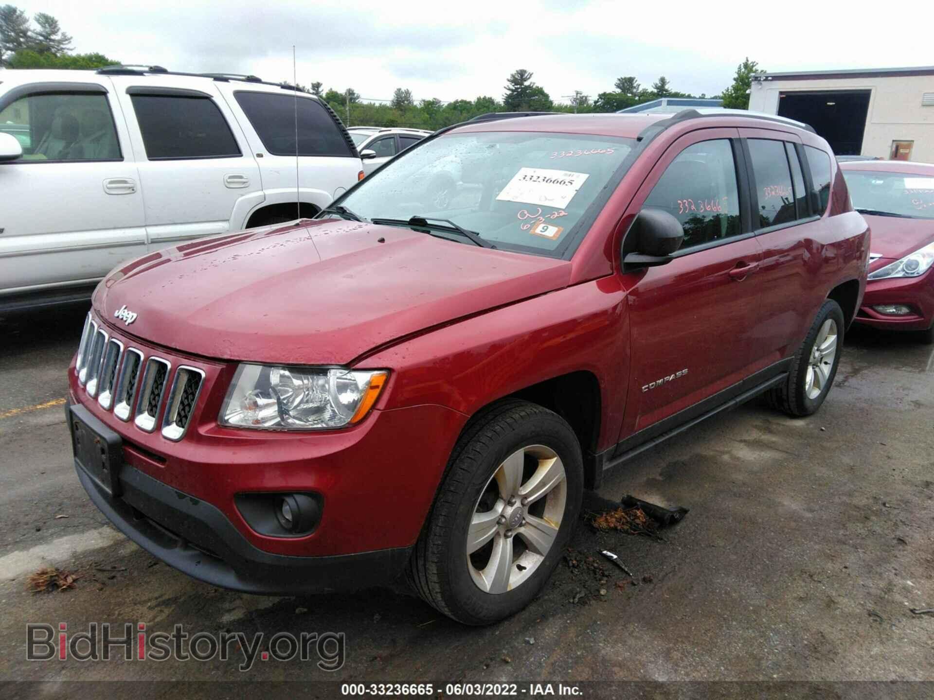 2013 JEEP COMPASS - VIN: 1C4NJDBB1DD158435 - Фото 2