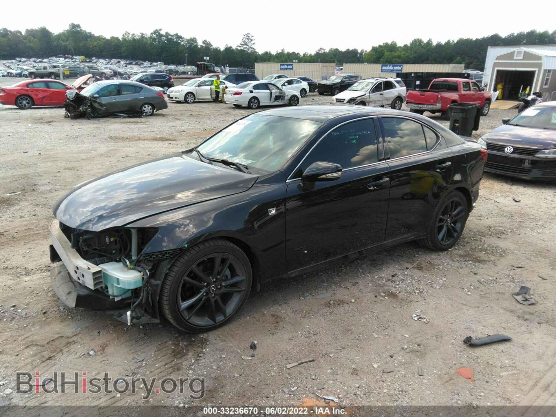 2012 LEXUS IS 250 - VIN: JTHBF5C24C5167582 - Фото 2