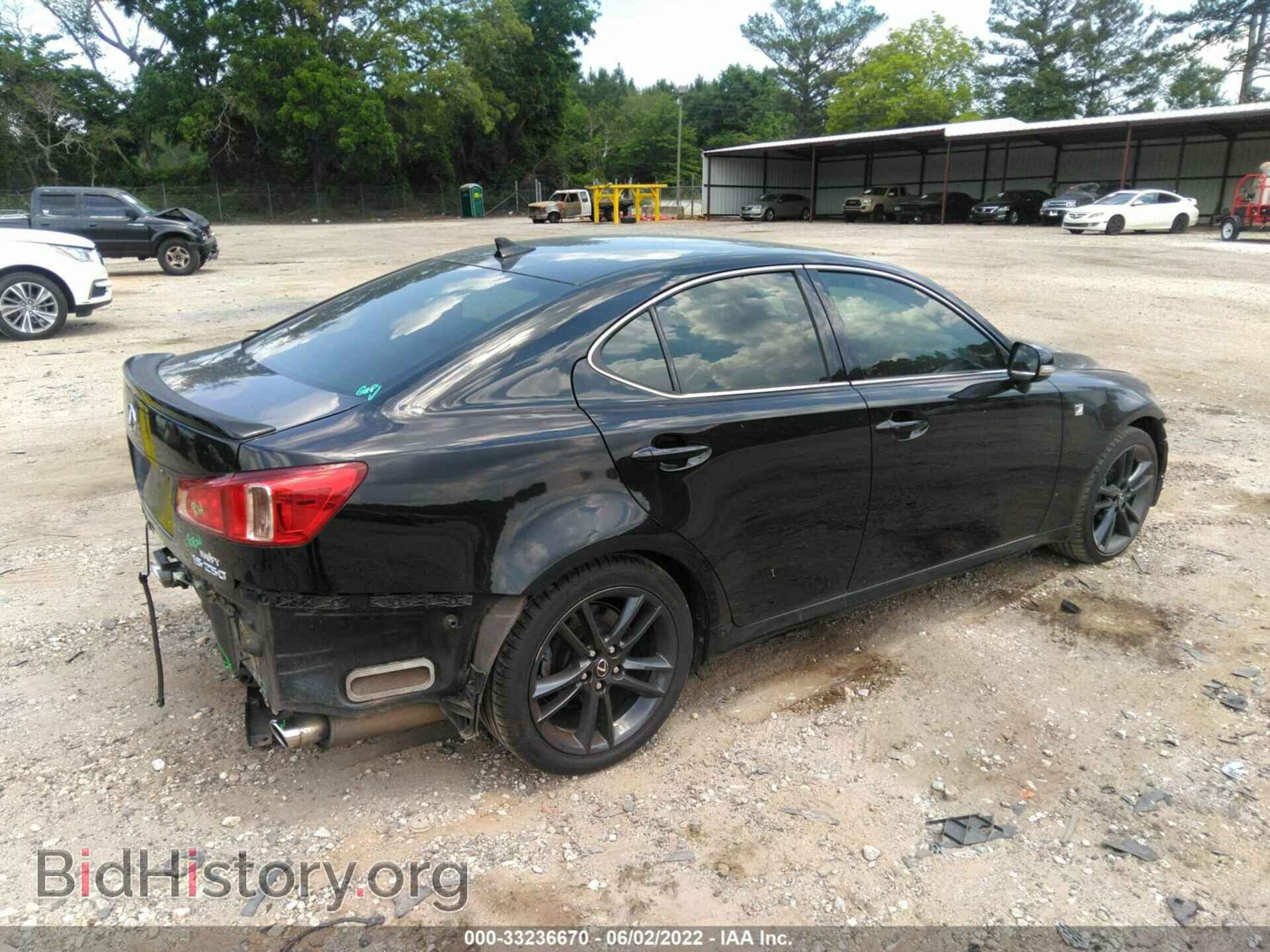 2012 LEXUS IS 250 - VIN: JTHBF5C24C5167582 - Фото 4