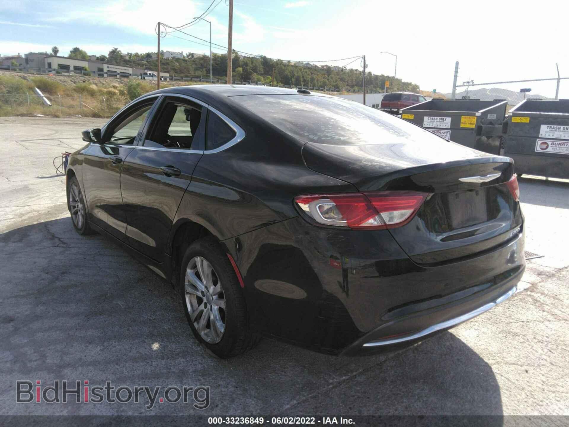 2015 CHRYSLER 200 - VIN: 1C3CCCAB9FN746873 - Photo 3
