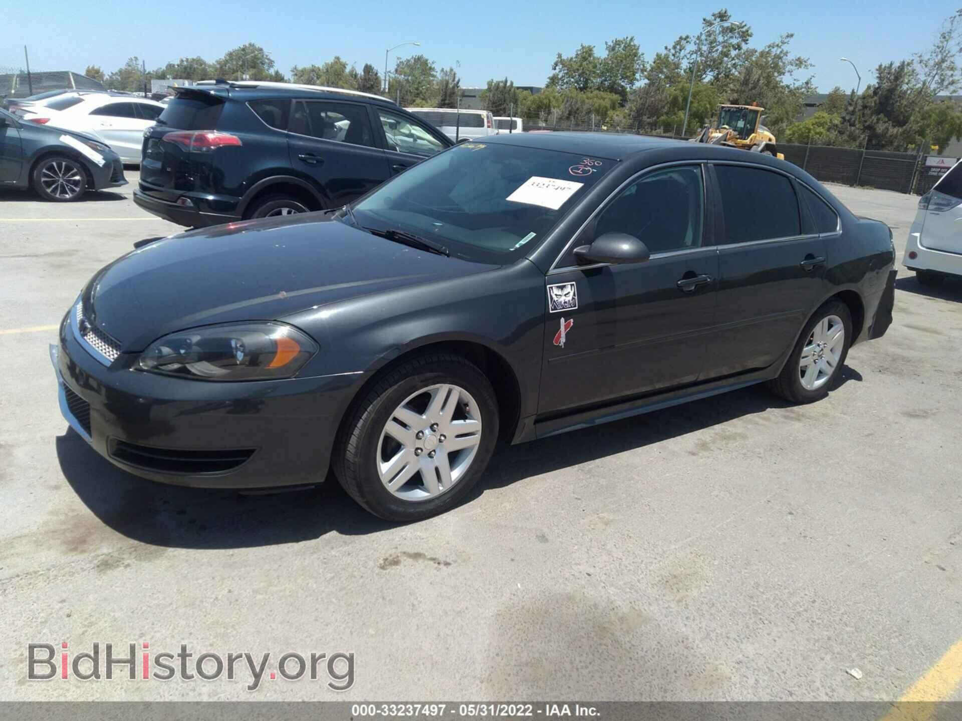 2012 CHEVROLET IMPALA - VIN: 2G1WG5E34C1292565 - Фото 2