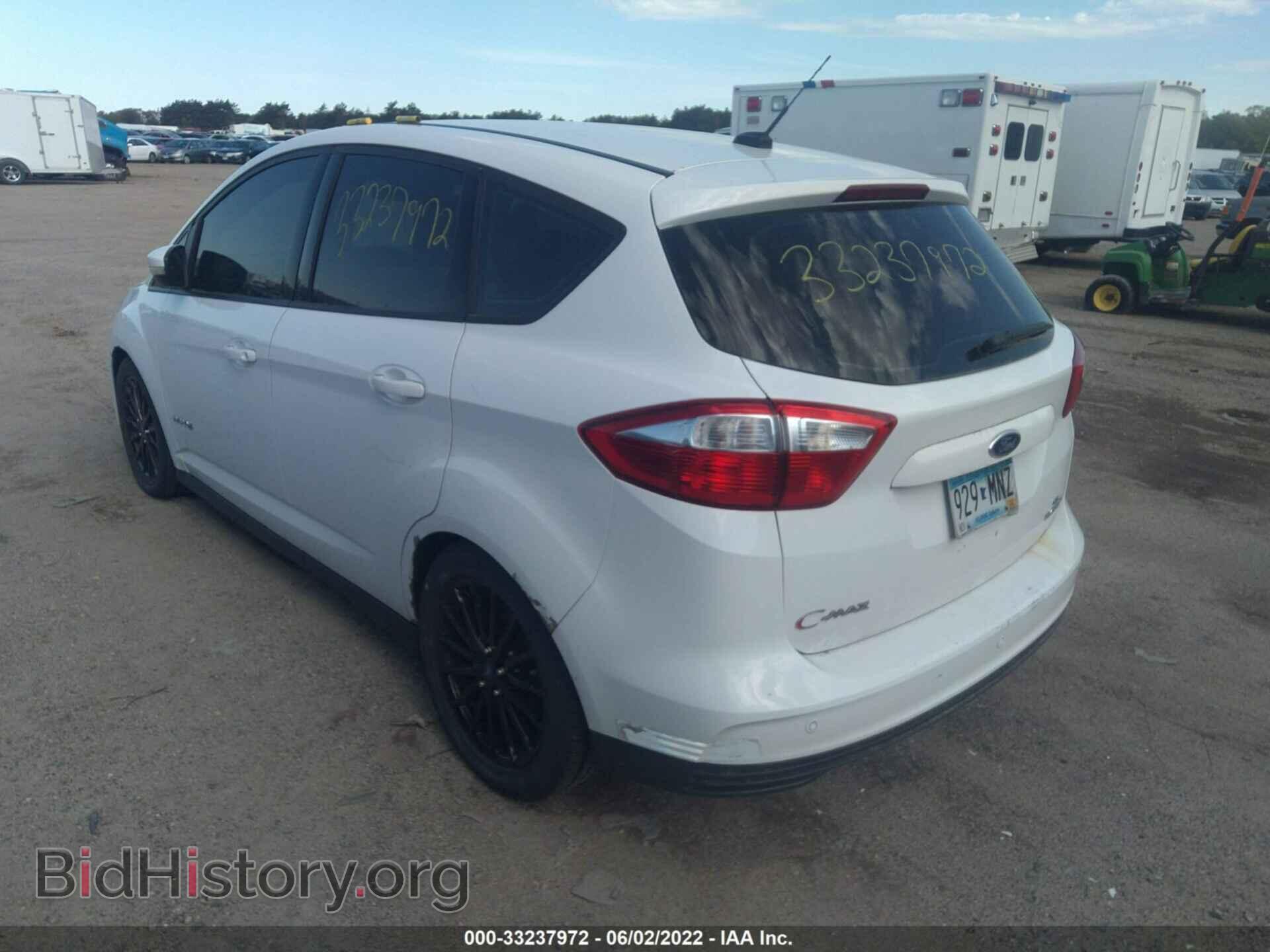 2013 FORD C-MAX HYBRID - VIN: 1FADP5AU2DL556655 - Фото 3