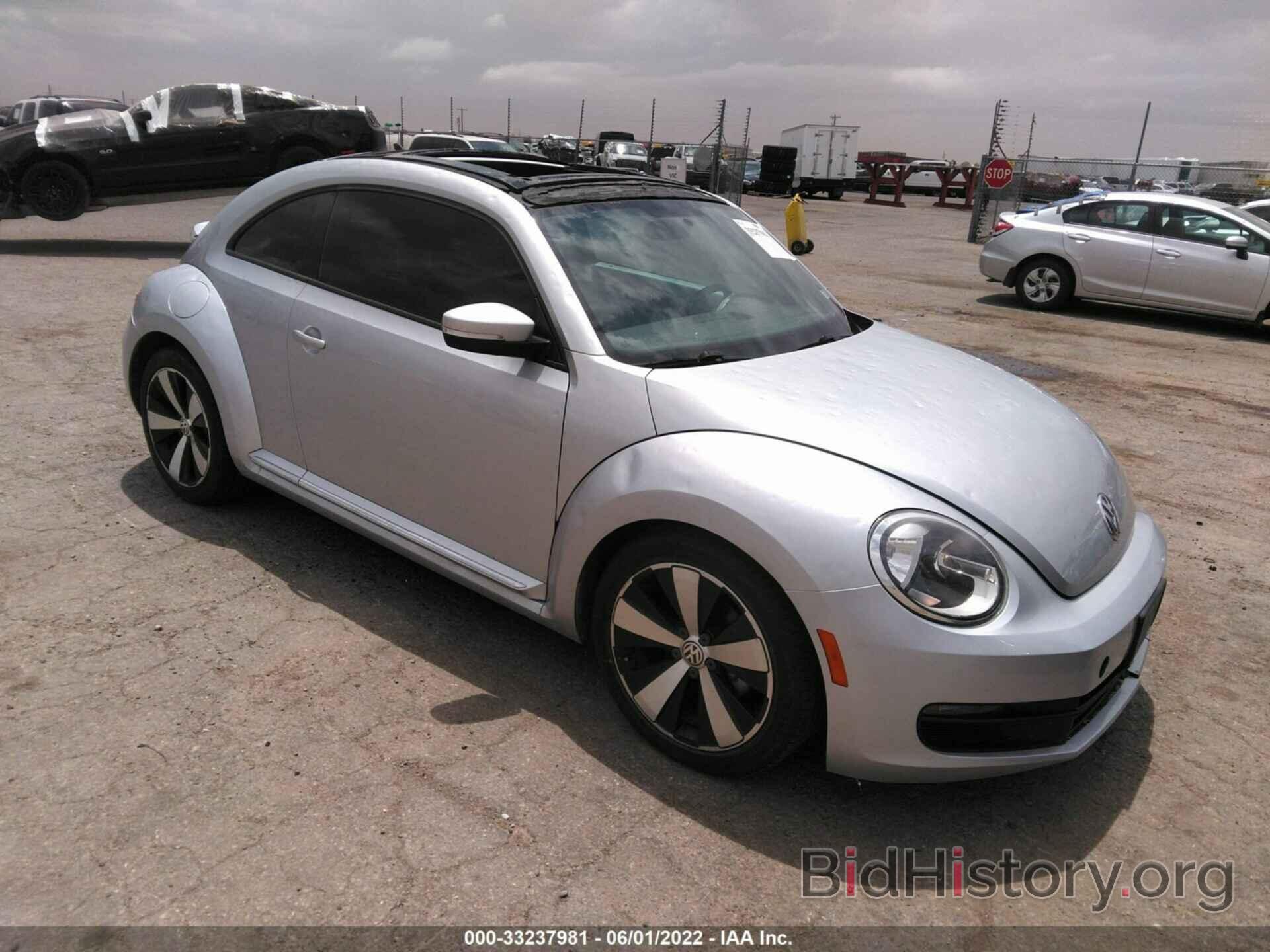 Фотография 3VWJX7AT3CM629087 - VOLKSWAGEN BEETLE 2012