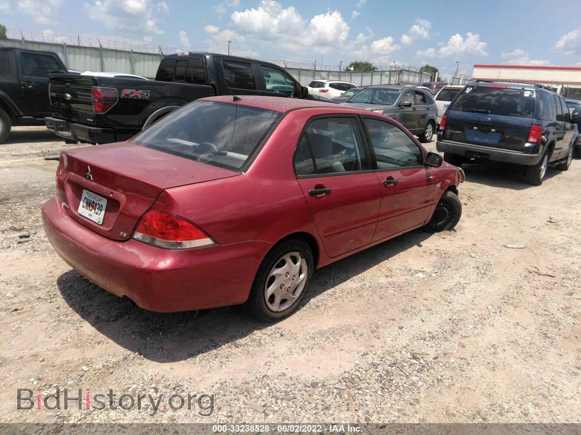 2006 MITSUBISHI LANCER - VIN: JA3AJ26E76U056839 - Фото 4