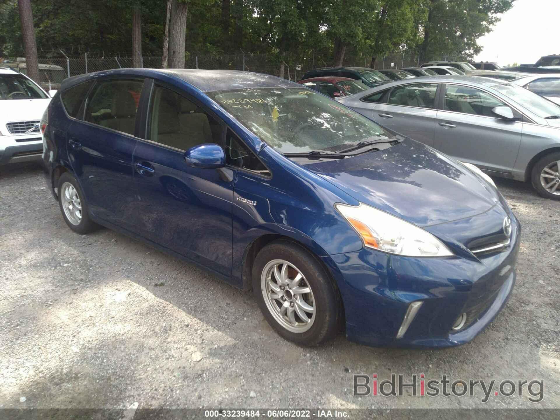 Photo JTDZN3EU8C3171474 - TOYOTA PRIUS V 2012