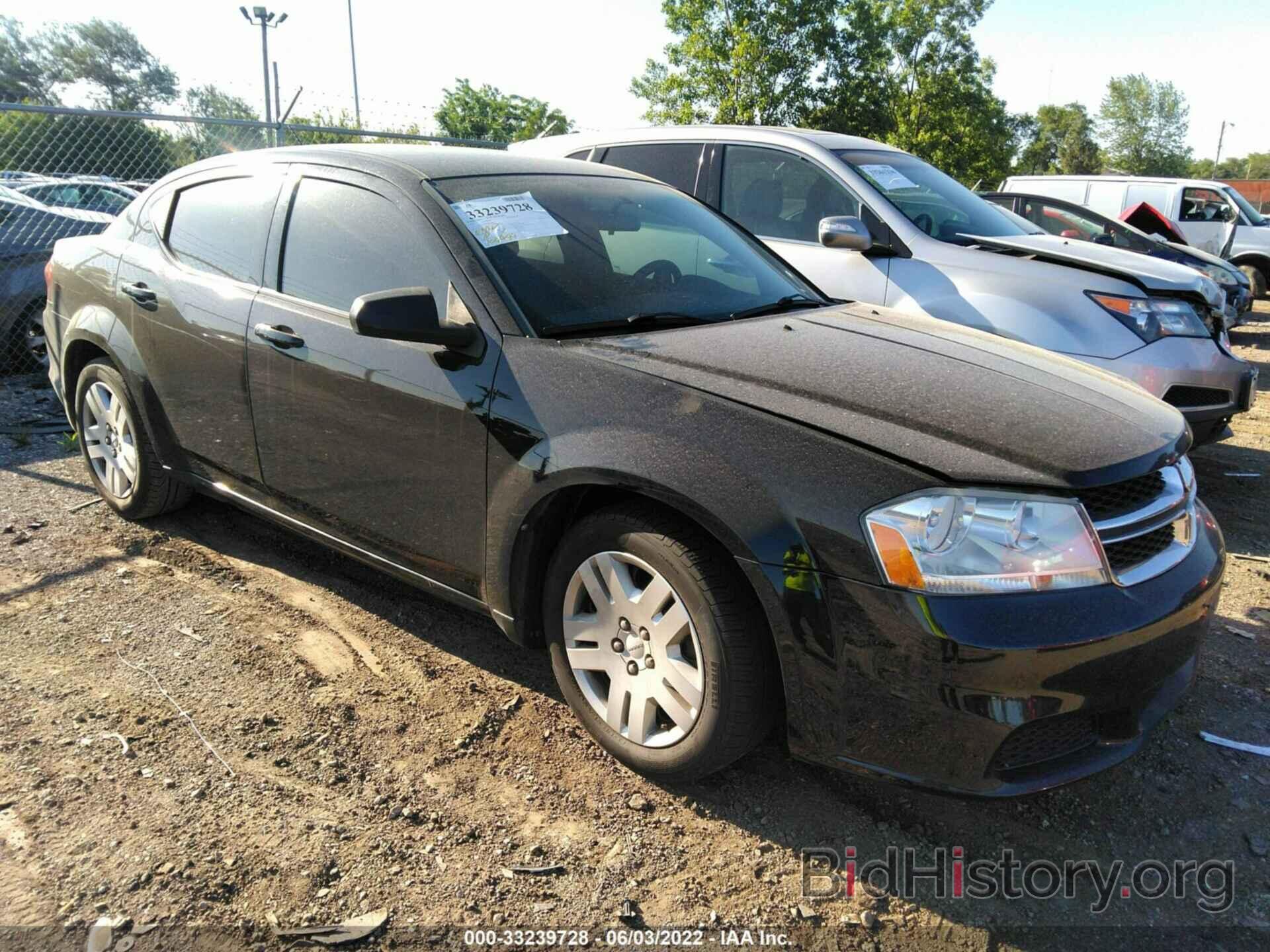 Фотография 1C3CDZAB9DN506736 - DODGE AVENGER 2013