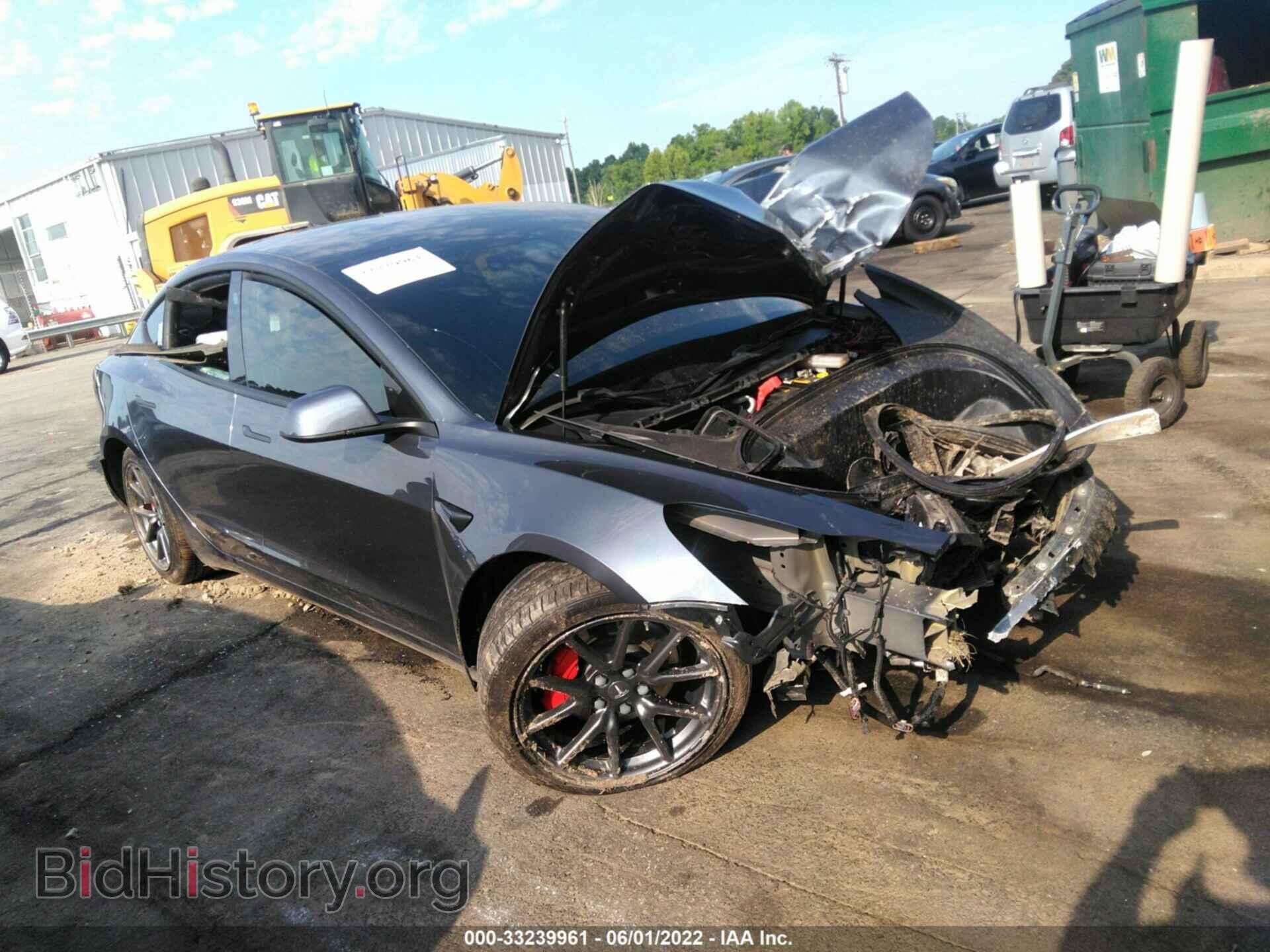 Photo 5YJ3E1EA0KF411117 - TESLA MODEL 3 2019