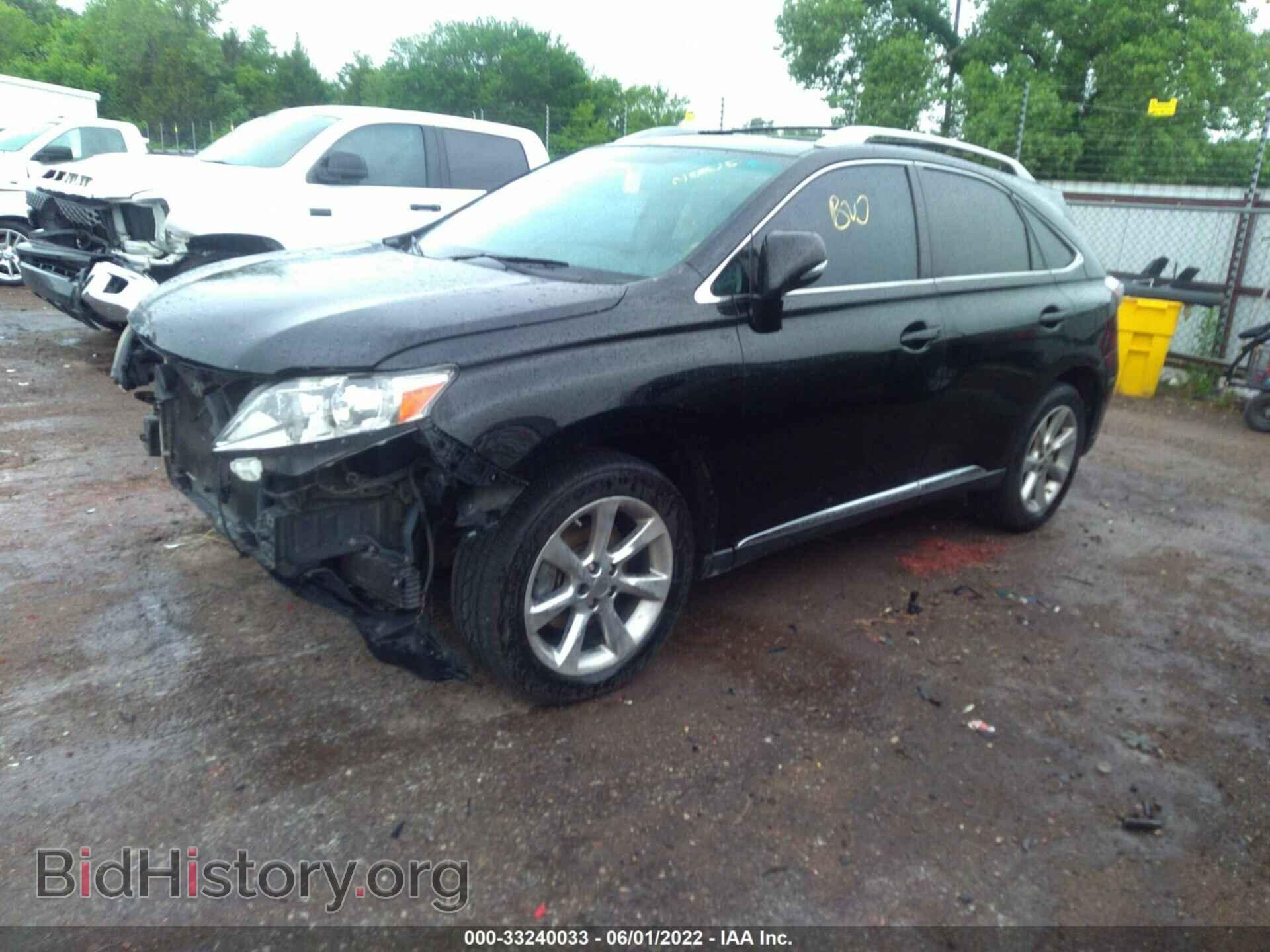 2010 LEXUS RX 350 - VIN: 2T2BK1BA6AC067297 - Фото 2