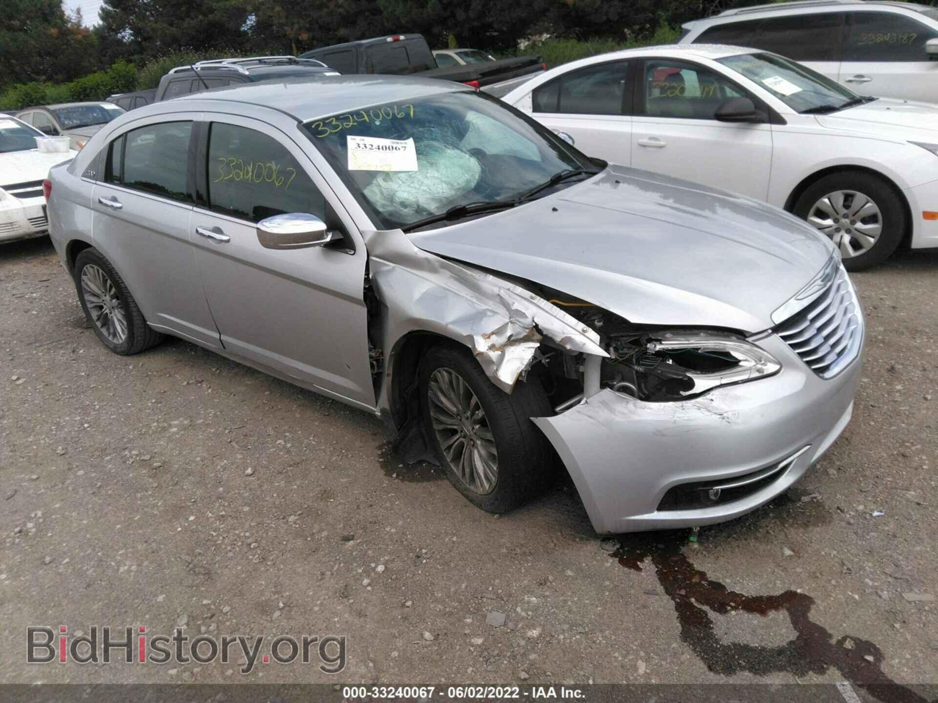 Фотография 1C3CCBCG2CN326841 - CHRYSLER 200 2012
