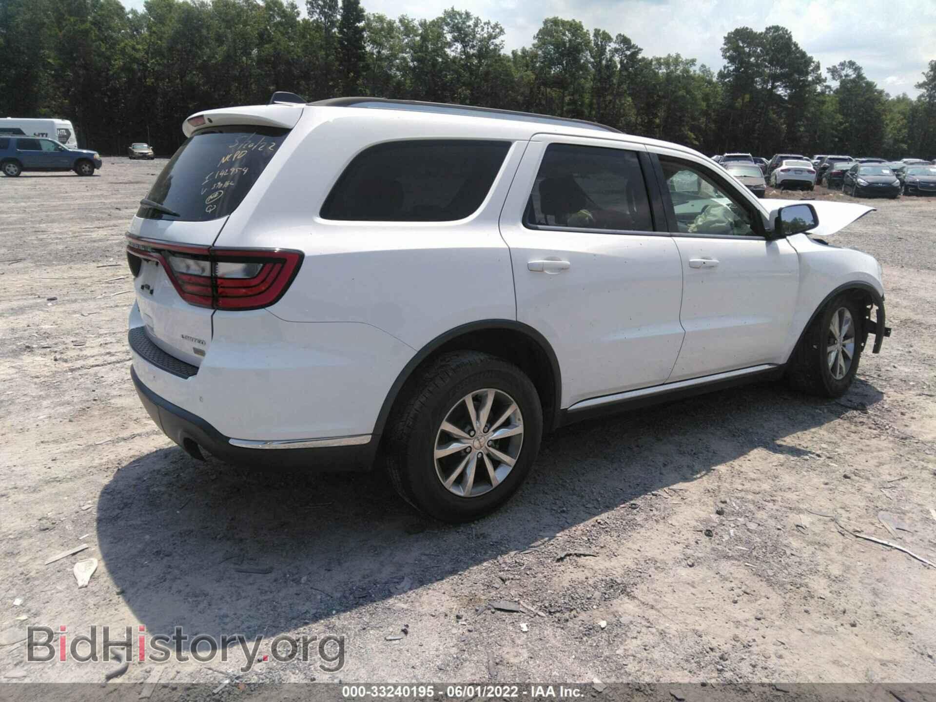 2014 DODGE DURANGO - VIN: 1C4RDHDG4EC590162 - Фото 4
