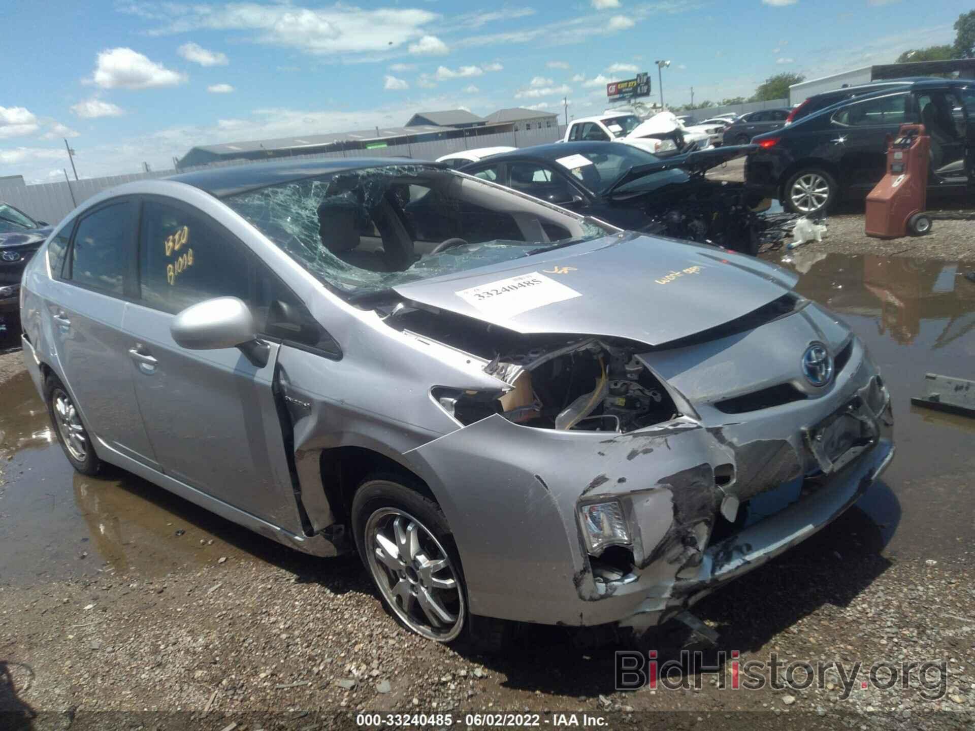 Photo JTDKN3DUXB5318187 - TOYOTA PRIUS 2011