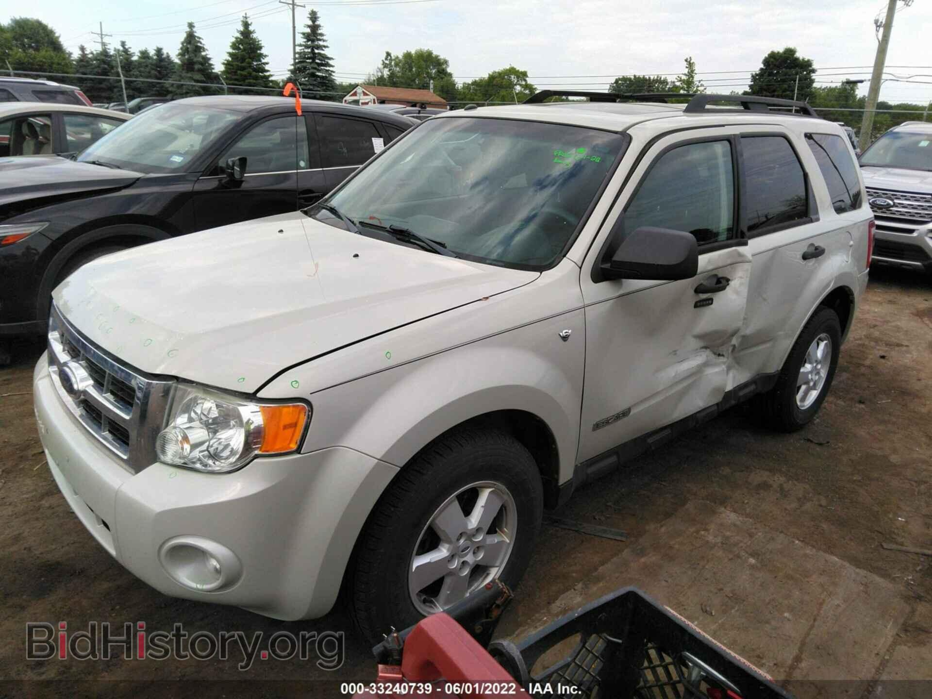 2008 FORD ESCAPE - VIN: 1FMCU03168KE62337 - Фото 2