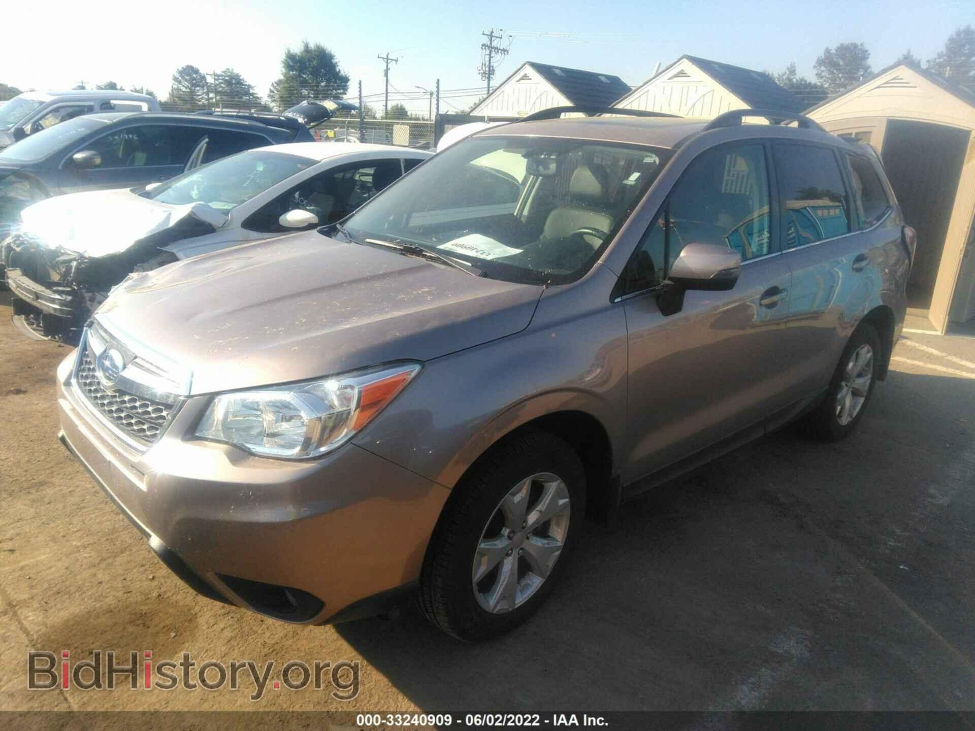 2014 SUBARU FORESTER - VIN: JF2SJAMC5EH497184 - Фото 2