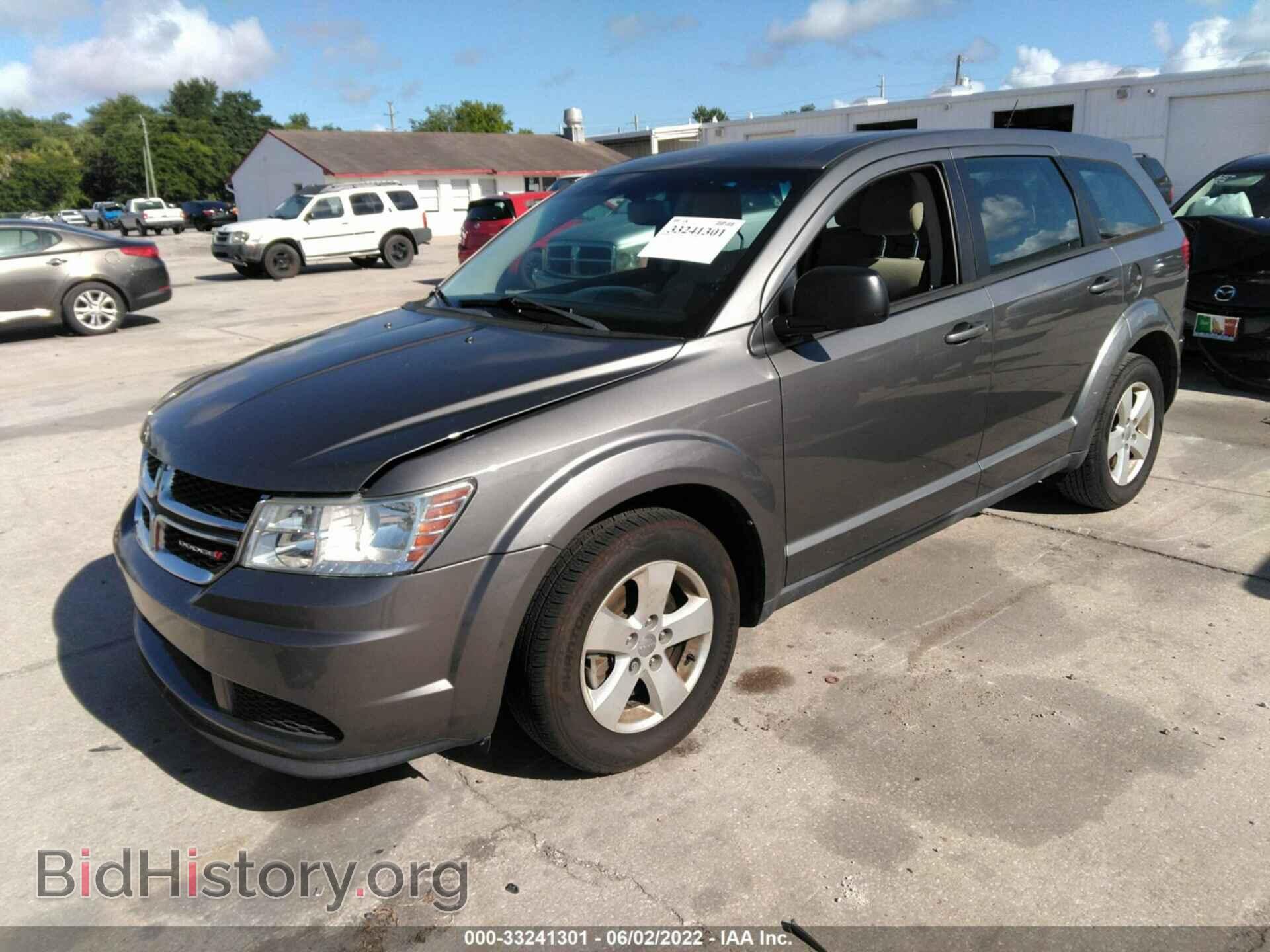 2013 DODGE JOURNEY - VIN: 3C4PDCAB9DT563495 - Фото 2