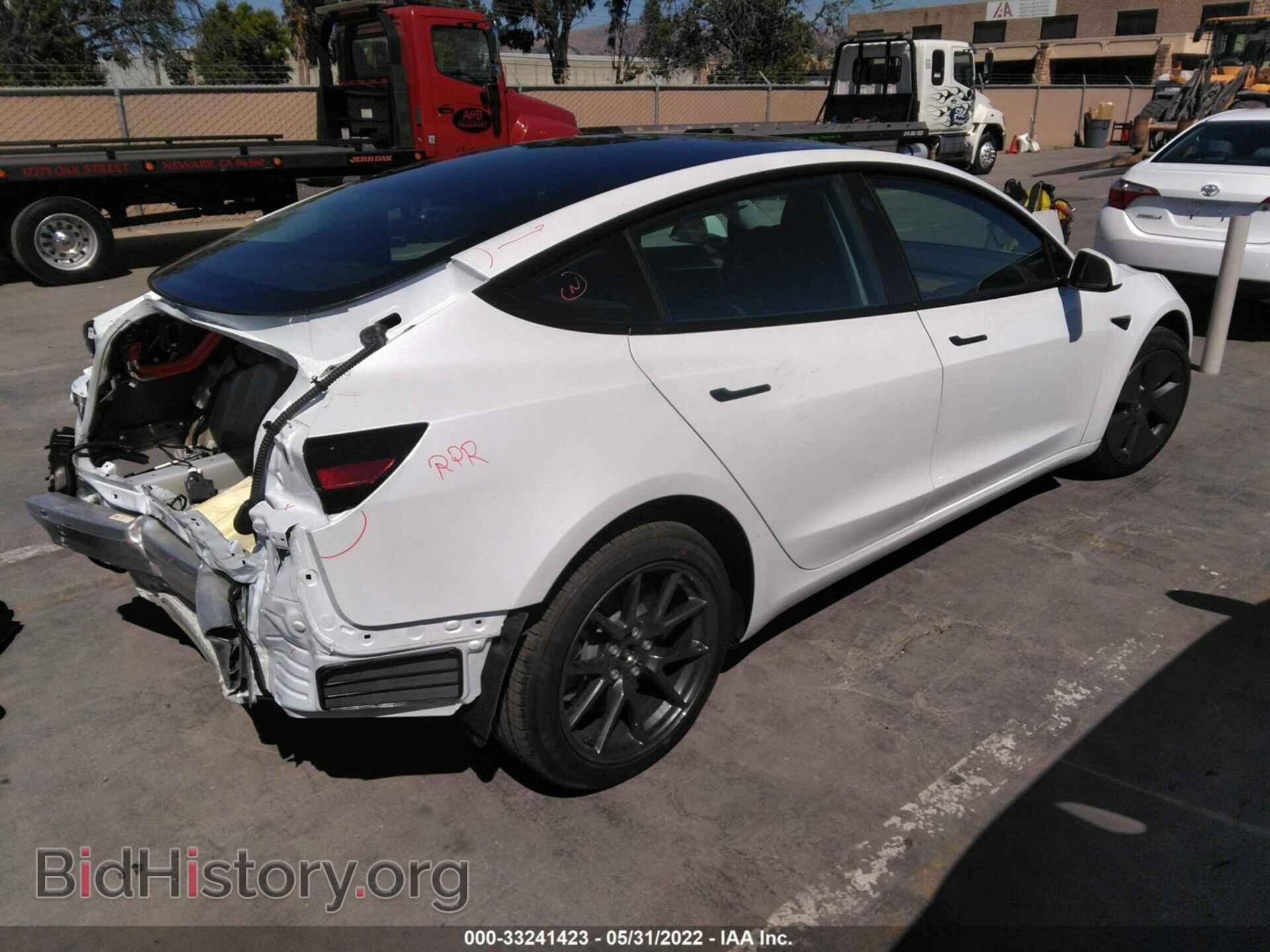 2022 TESLA MODEL 3 - VIN: 5YJ3E1EB7NF213132 - Photo 4