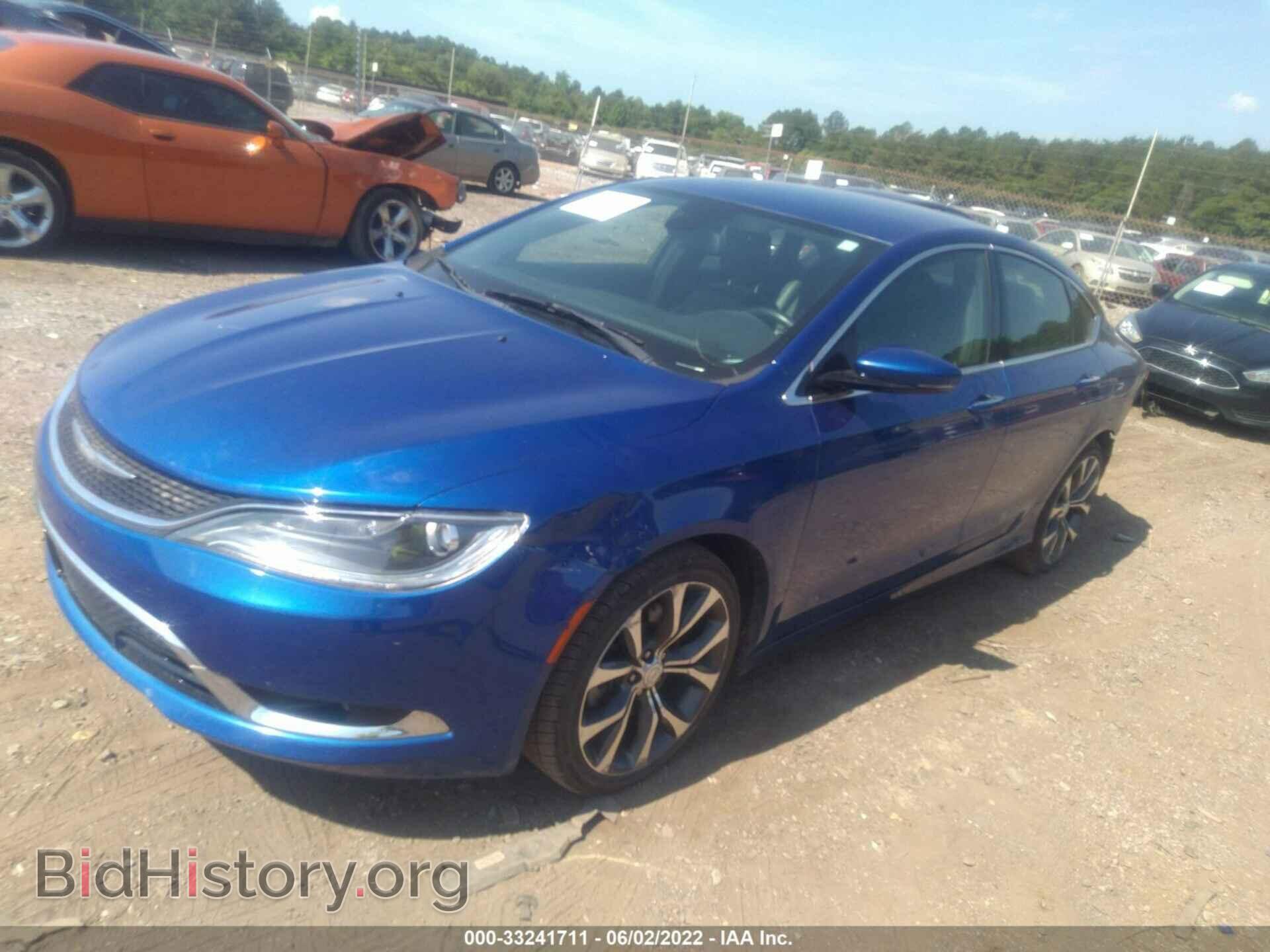 2015 CHRYSLER 200 - VIN: 1C3CCCCB2FN566499 - Фото 2