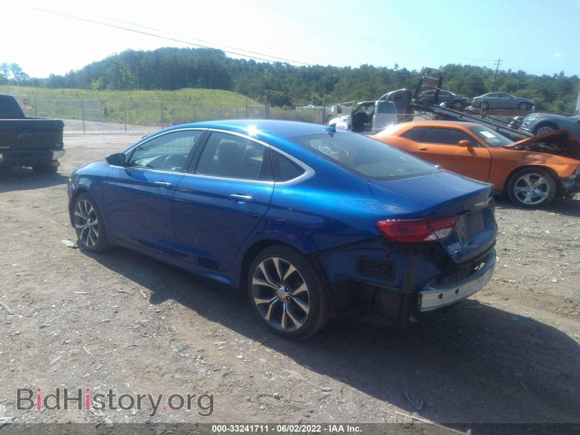 2015 CHRYSLER 200 - VIN: 1C3CCCCB2FN566499 - Фото 3