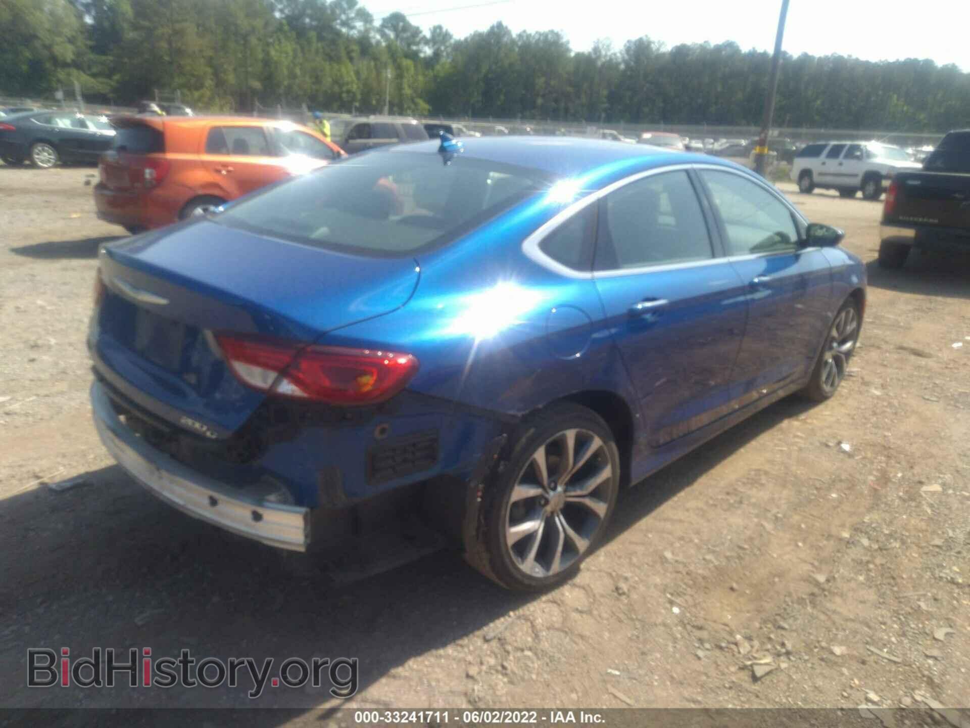 2015 CHRYSLER 200 - VIN: 1C3CCCCB2FN566499 - Фото 4