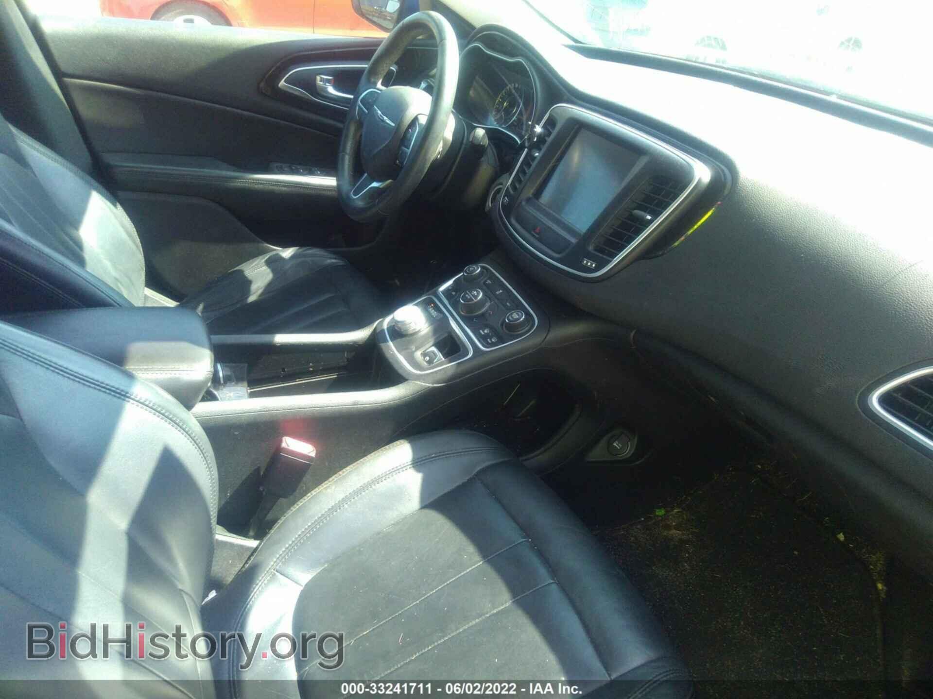 2015 CHRYSLER 200 - VIN: 1C3CCCCB2FN566499 - Фото 5