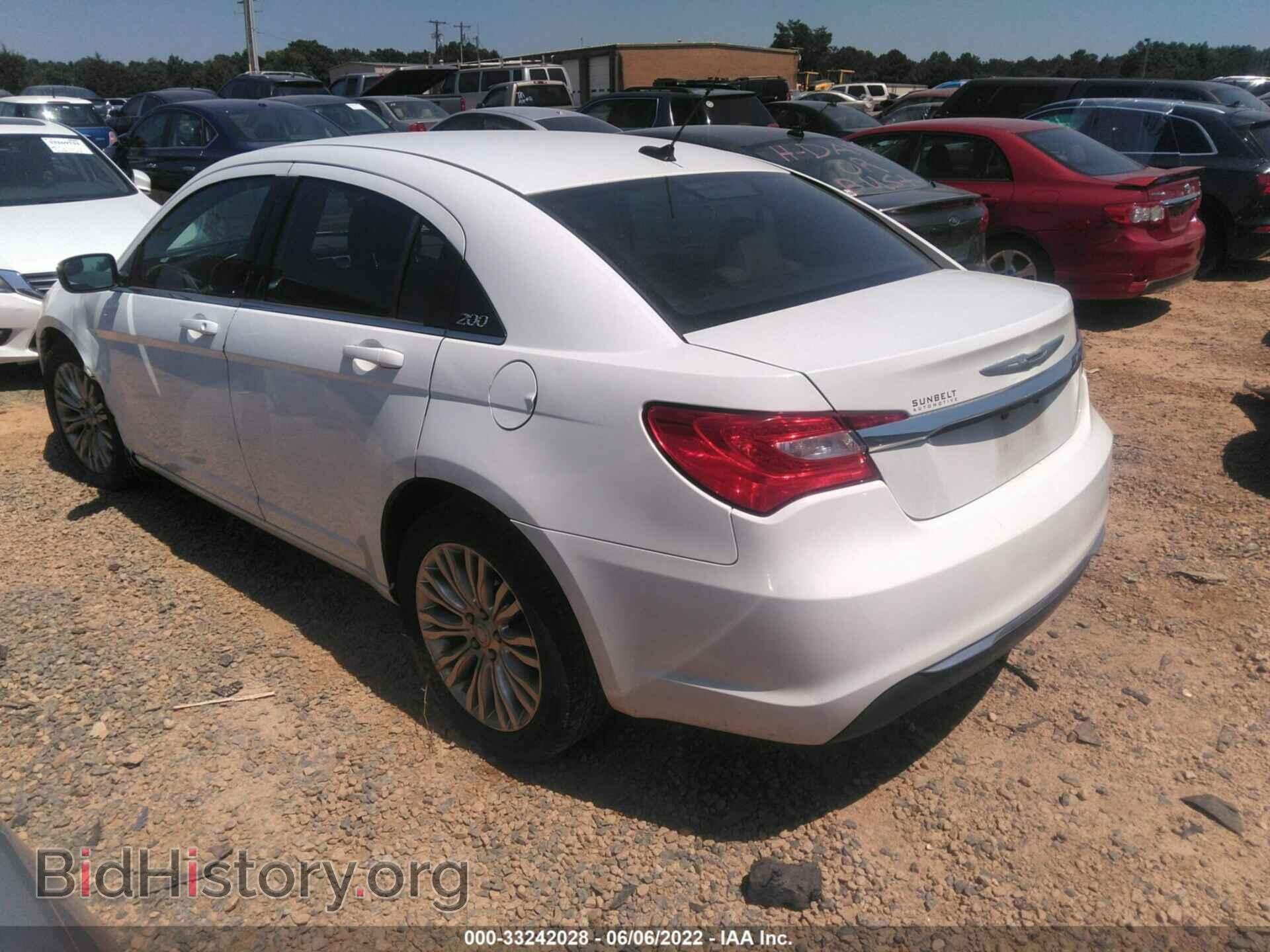 2012 CHRYSLER 200 - VIN: 1C3CCBAB3CN167352 - Фото 3