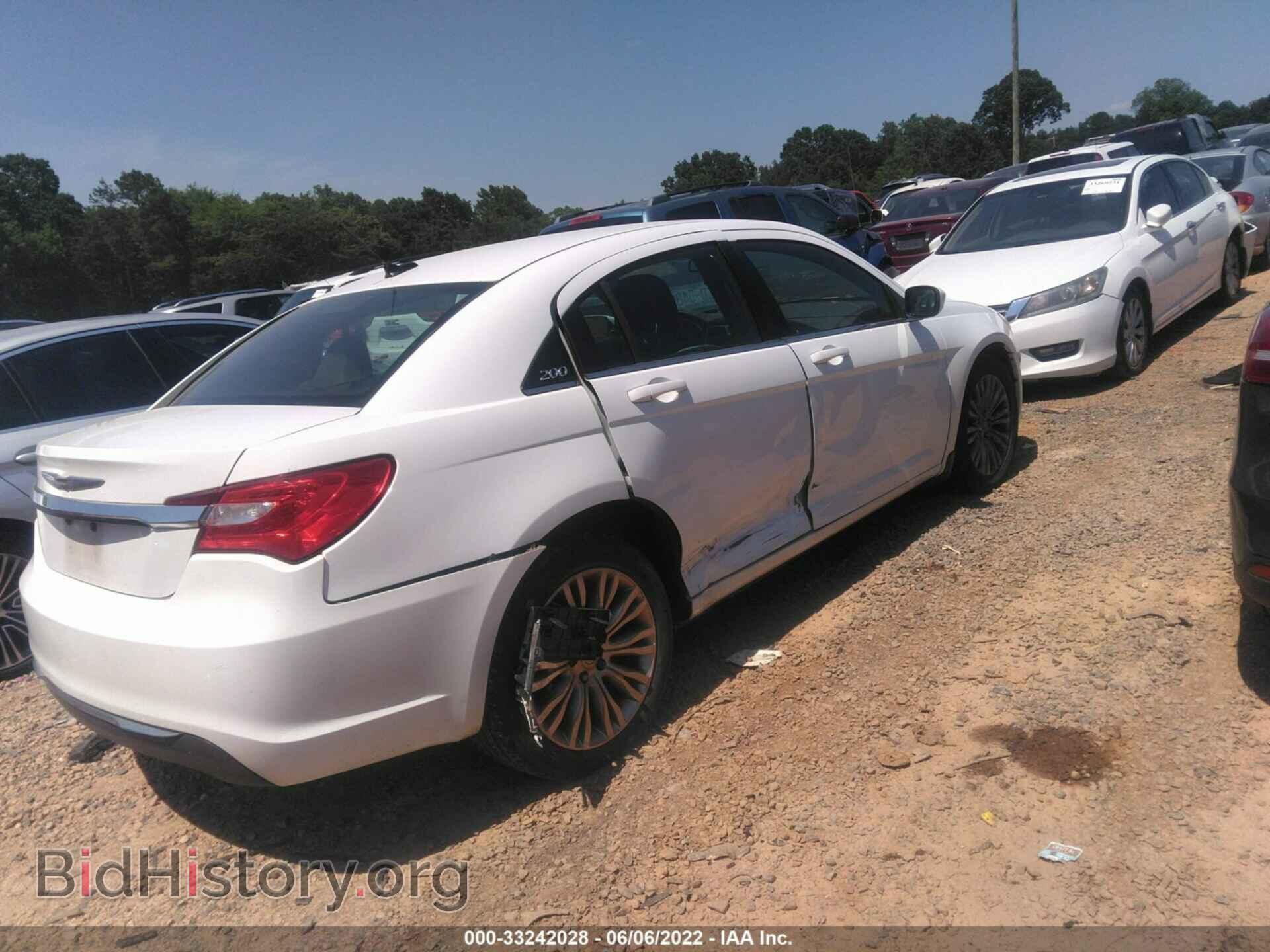 2012 CHRYSLER 200 - VIN: 1C3CCBAB3CN167352 - Фото 4