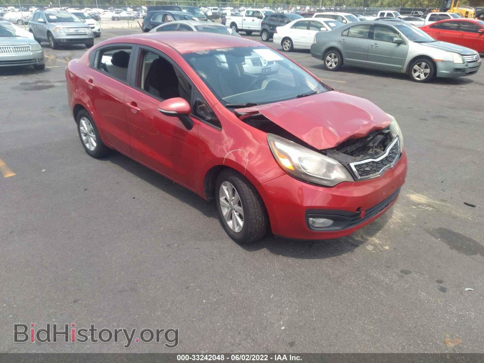 Photo KNADN4A35D6231737 - KIA RIO 2013