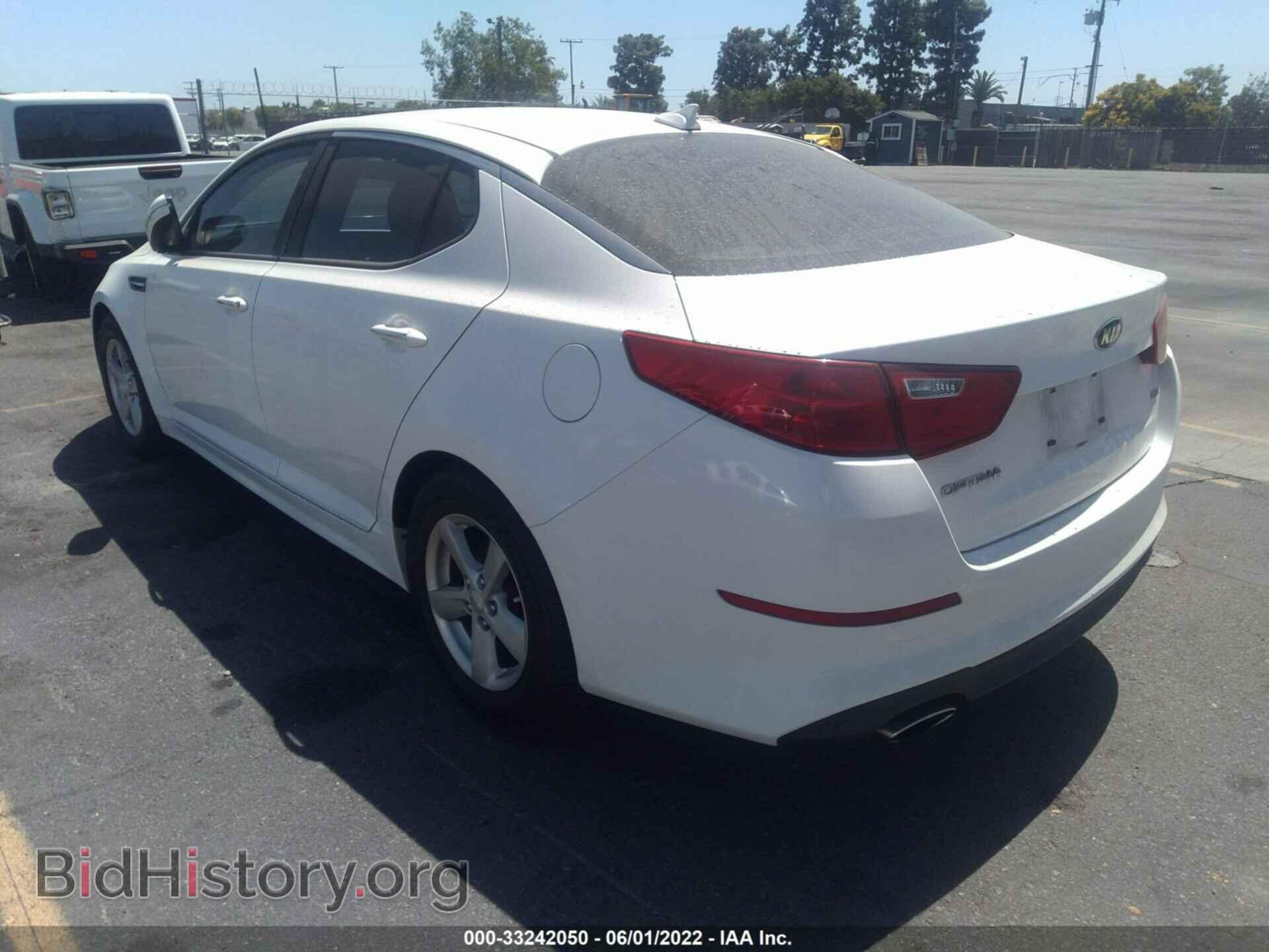 2015 KIA OPTIMA - VIN: KNAGM4A79F5569847 - Photo 3