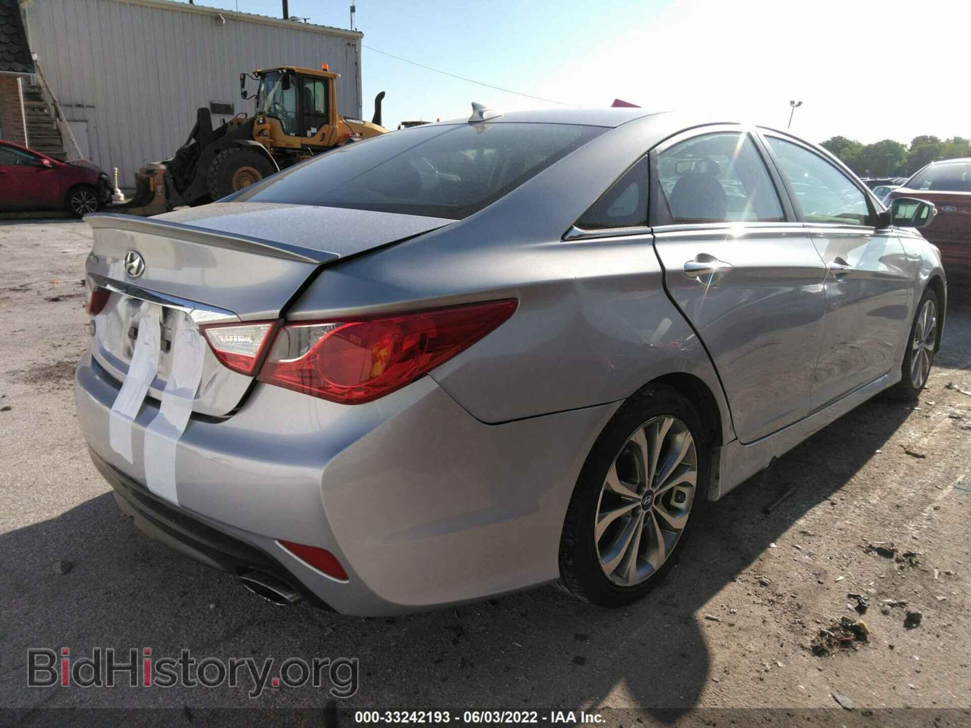 2014 HYUNDAI SONATA - VIN: 5NPEC4AC0EH848208 - Фото 4