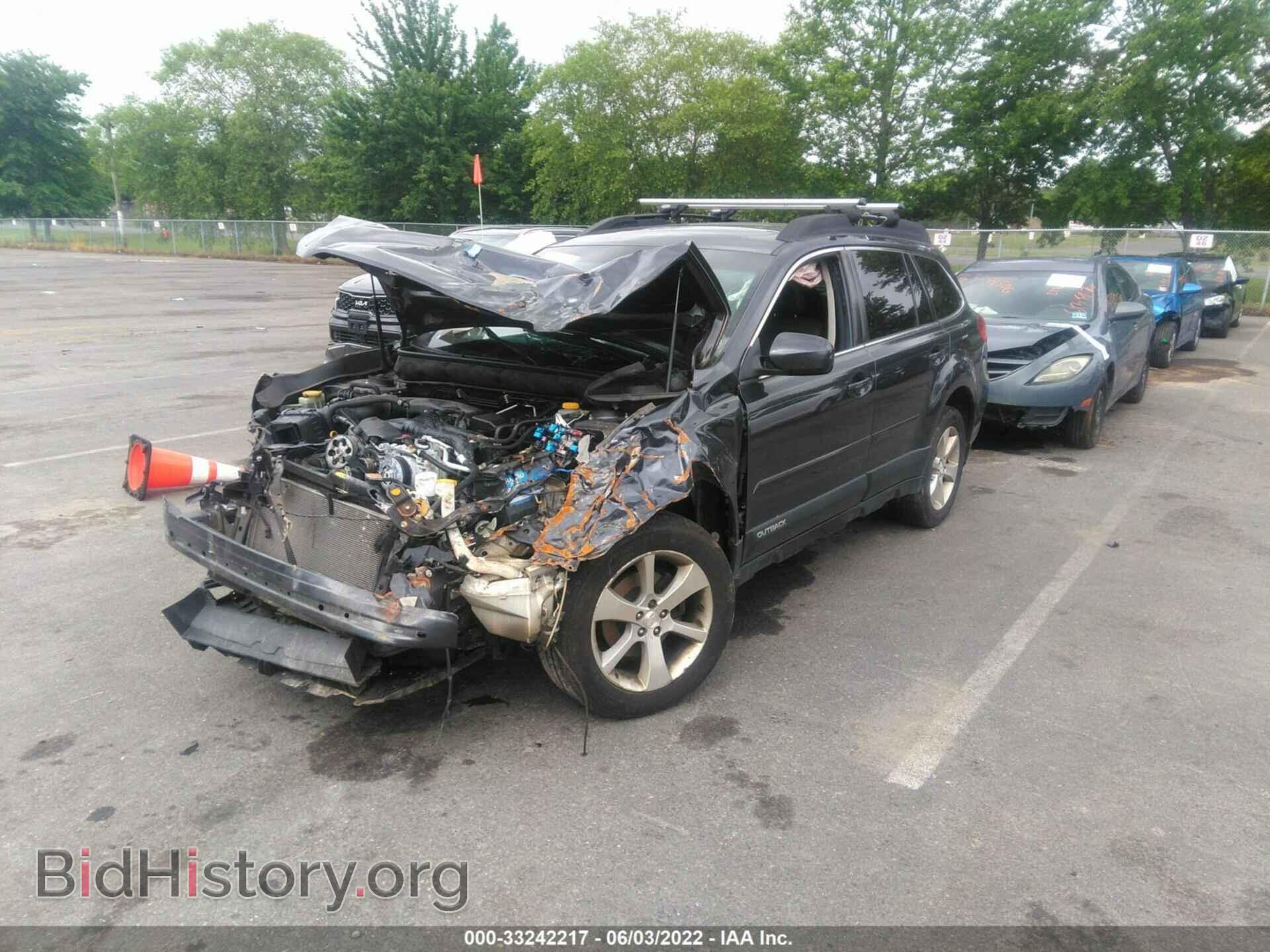 2013 SUBARU OUTBACK - VIN: 4S4BRBKC1D3312121 - Фото 2