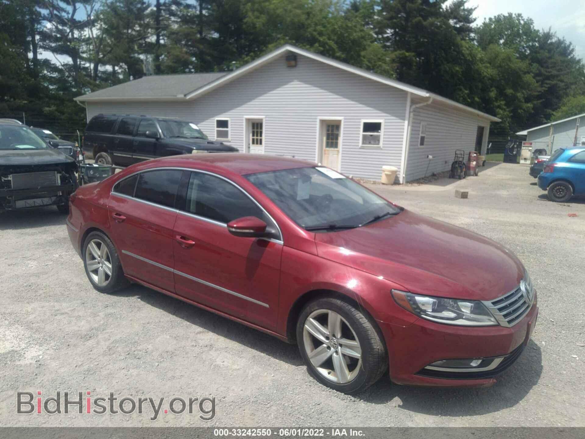 Фотография WVWBP7AN6EE529504 - VOLKSWAGEN CC 2014