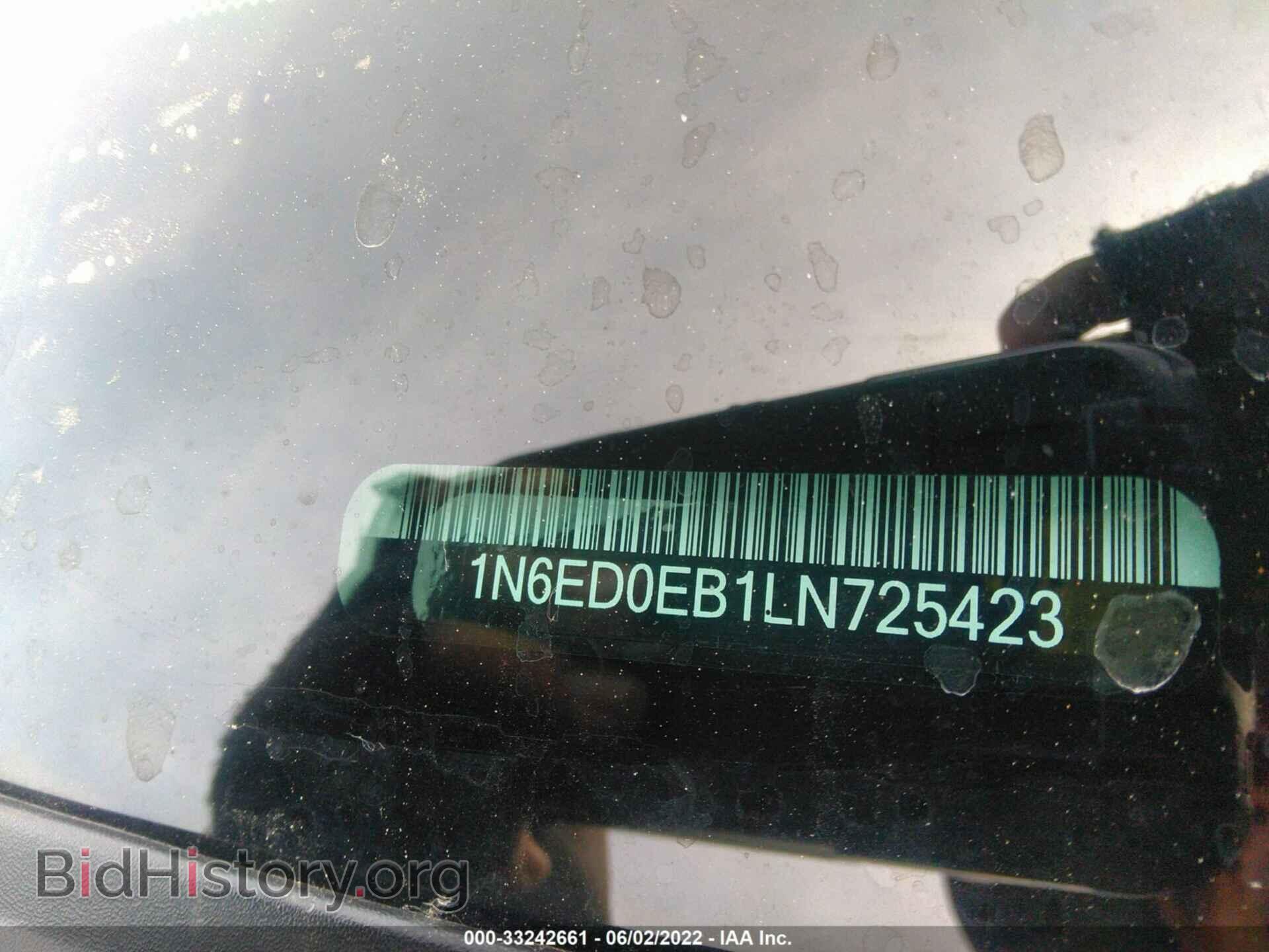 2020 NISSAN FRONTIER - VIN: 1N6ED0EB1LN725423 - Фото 9