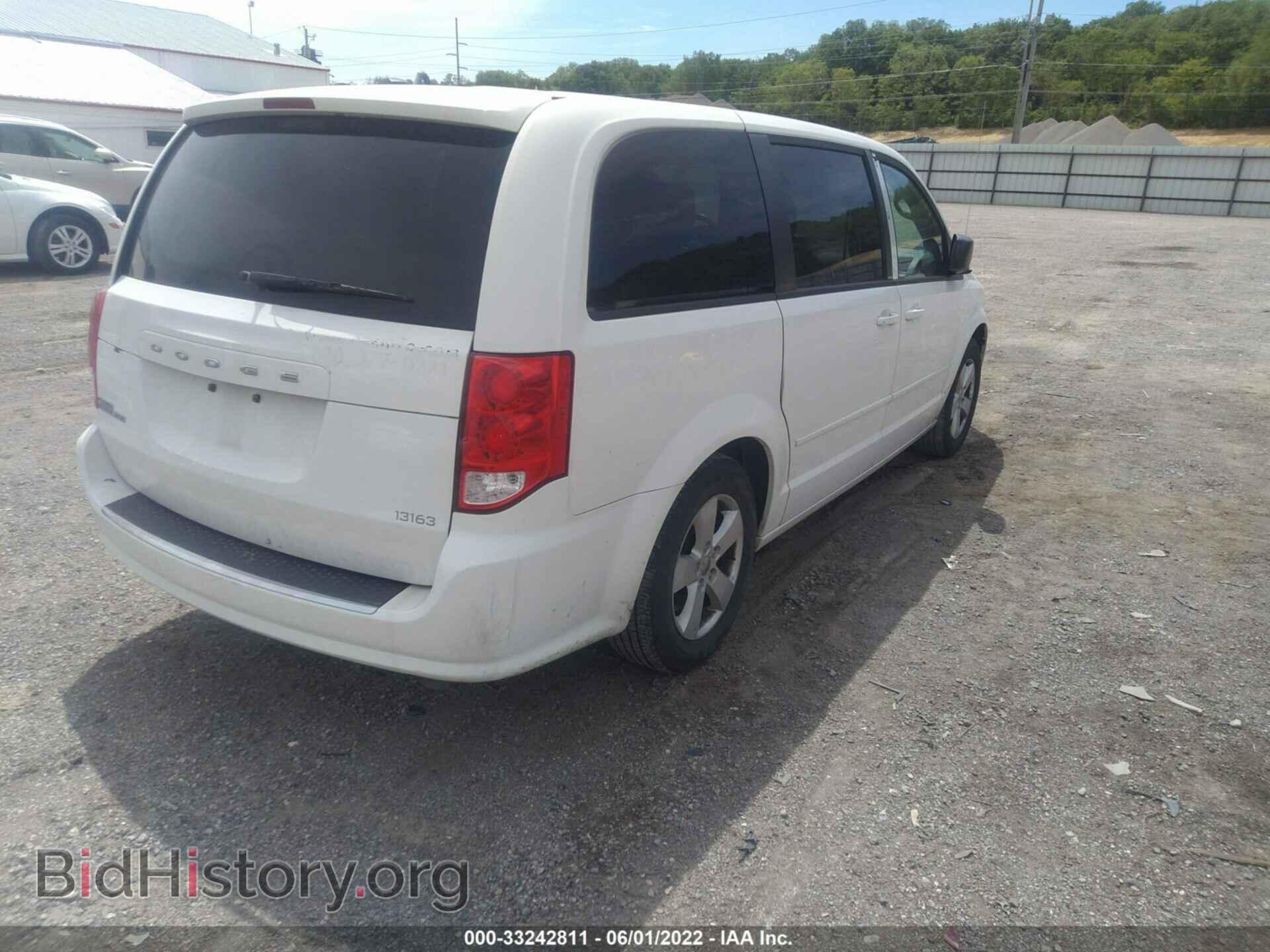 2013 DODGE GRAND CARAVAN - VIN: 2C4RDGBG4DR786931 - Фото 4